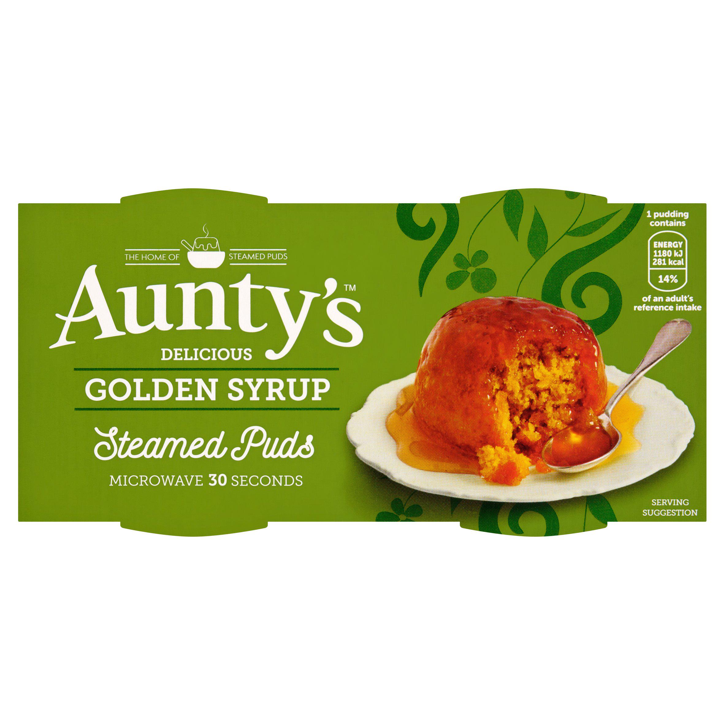 Aunty's Delicious Golden Syrup Steamed Puds