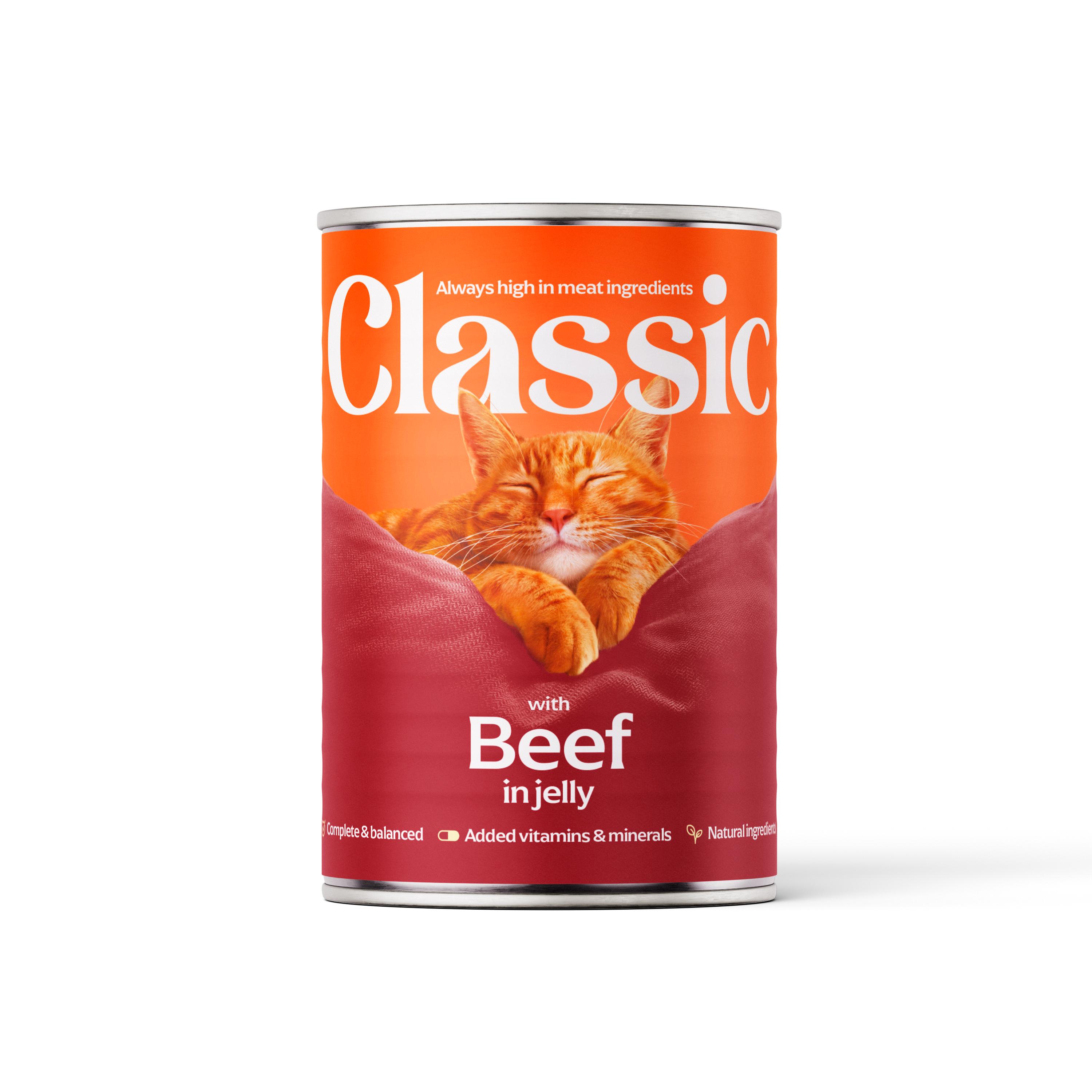 Butcher's Classic Meat in Jelly Wet Cat Food Tins 6 x 400g thumbnail 5