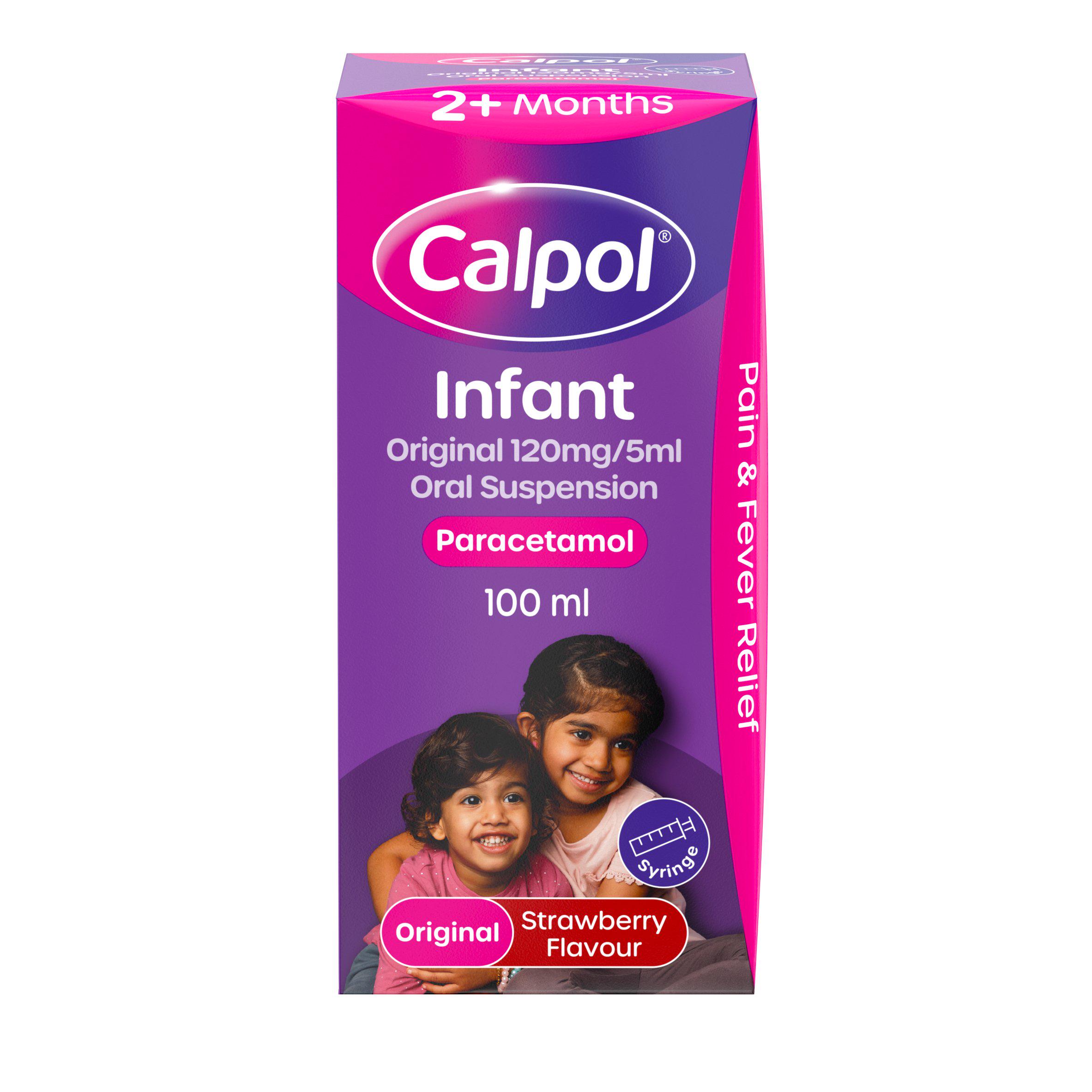 Calpol Infant Oral Suspension Strawberry 2+ Months