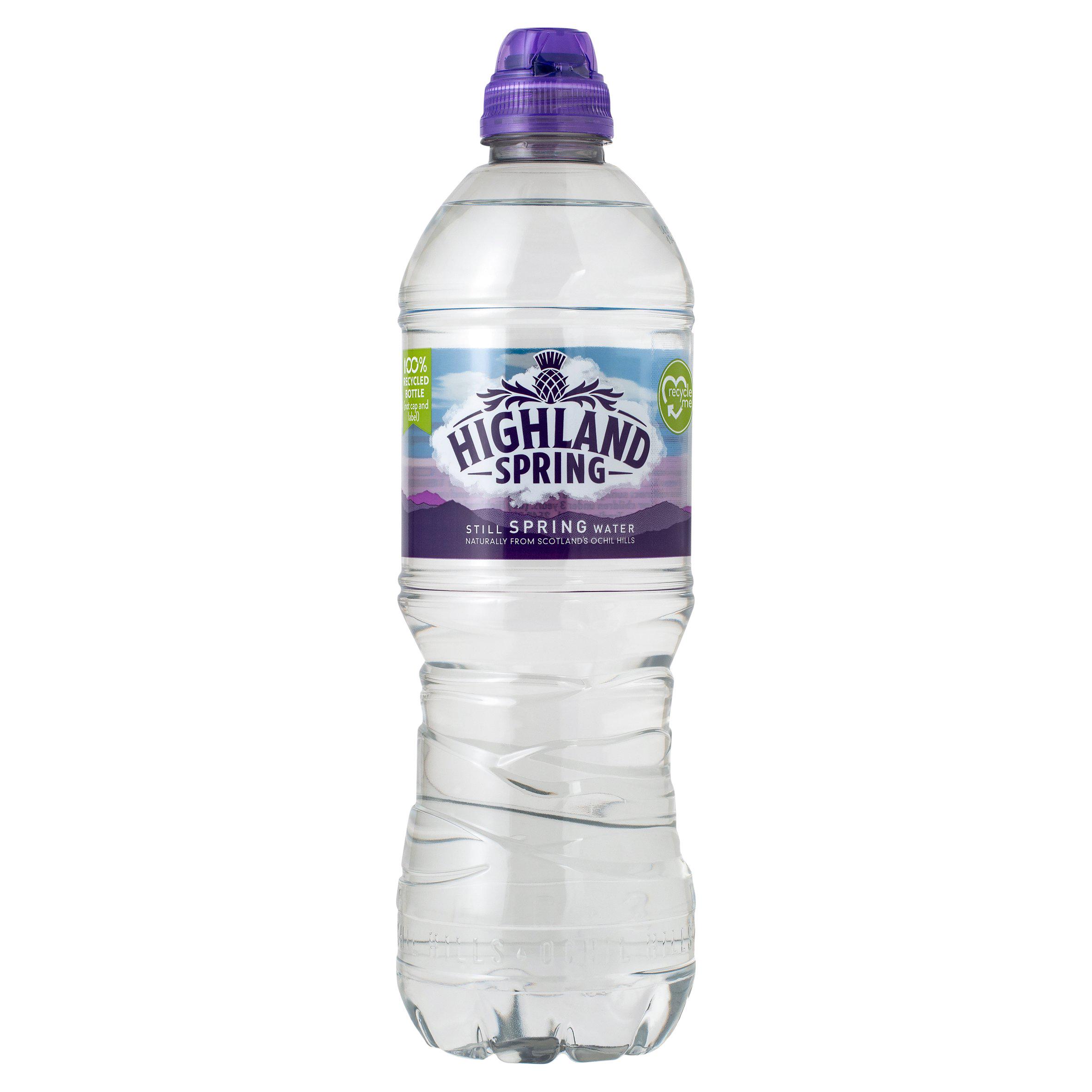 Highland Spring Still Water Sports Cap 750ml