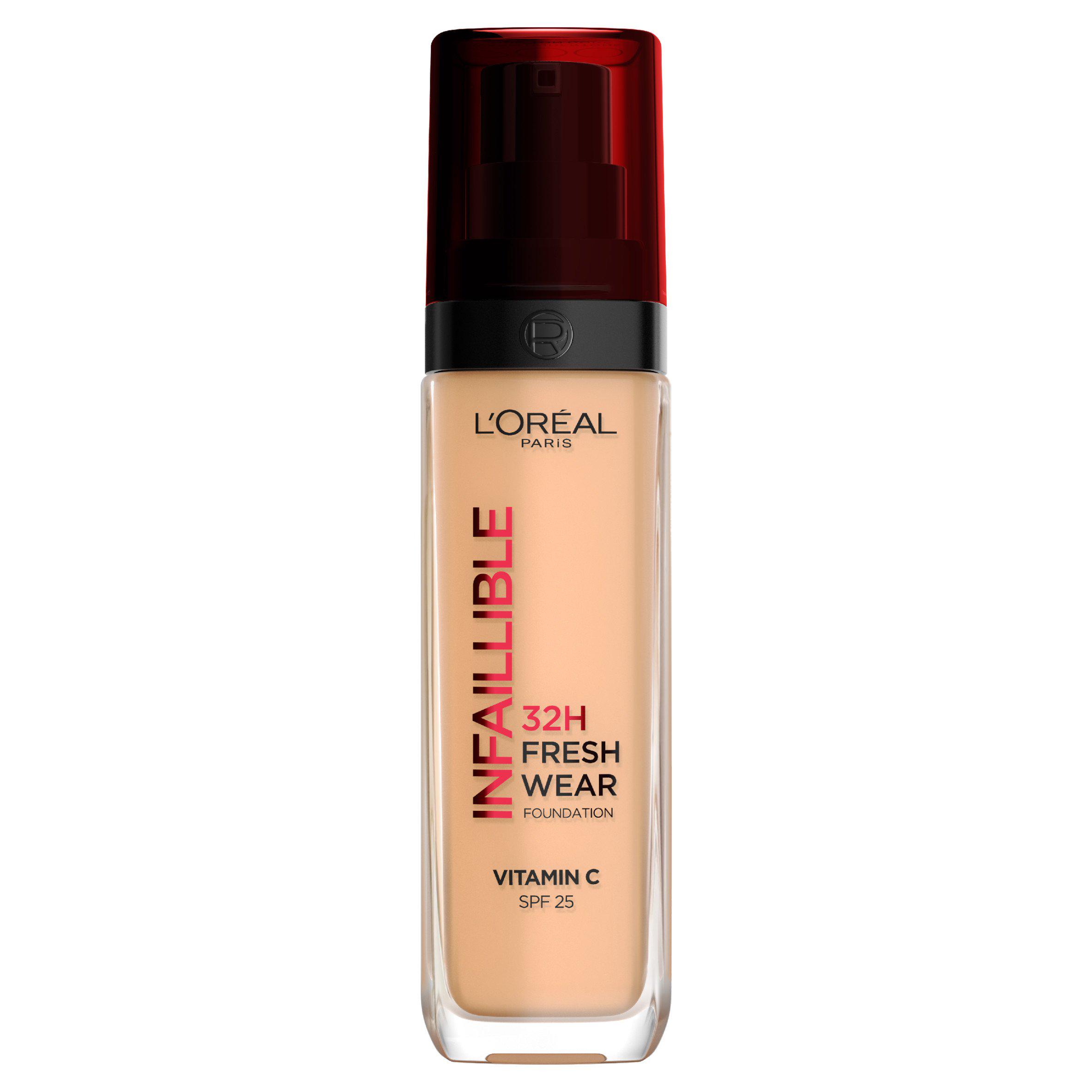L'Oreal Paris Infallible 32hr Fresh Wear Foundation 200 Natural Linen