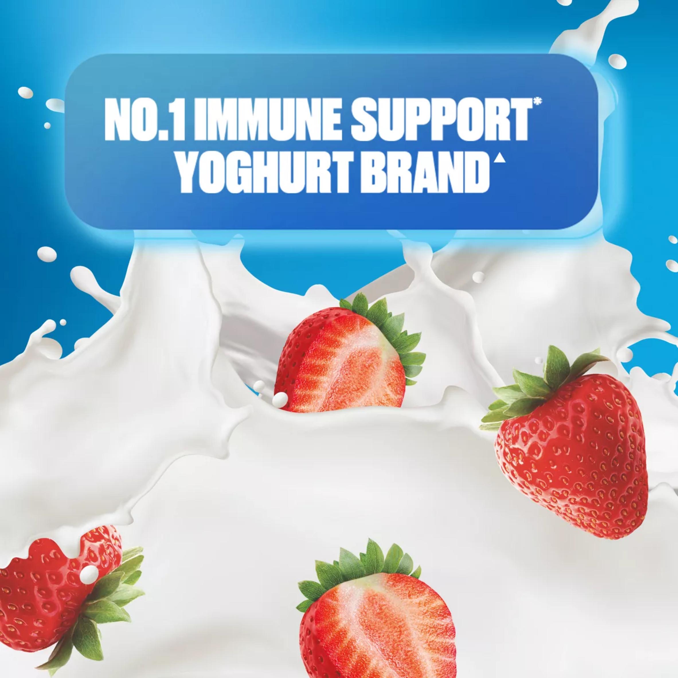 Actimel Strawberry Cultured Yogurt Drink 12x100g thumbnail 3