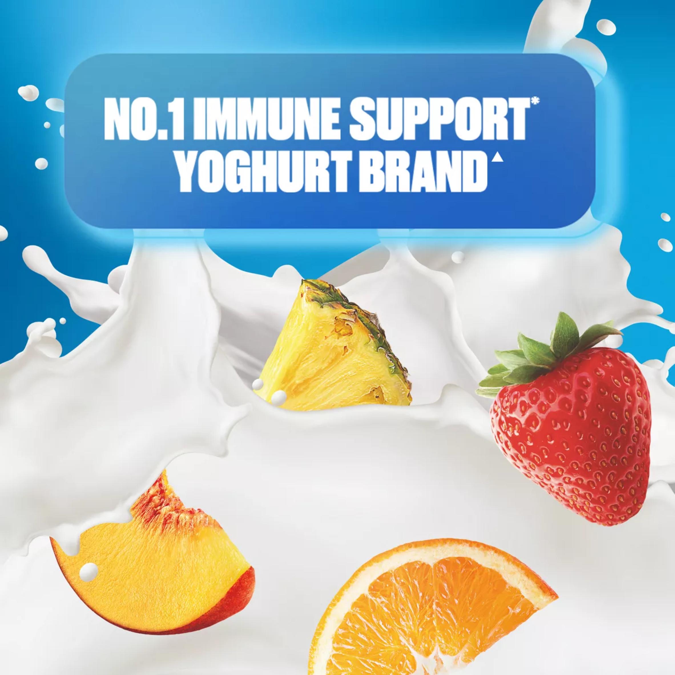 Actimel Multifruit Cultured Yogurt Drink 12x100g thumbnail 3