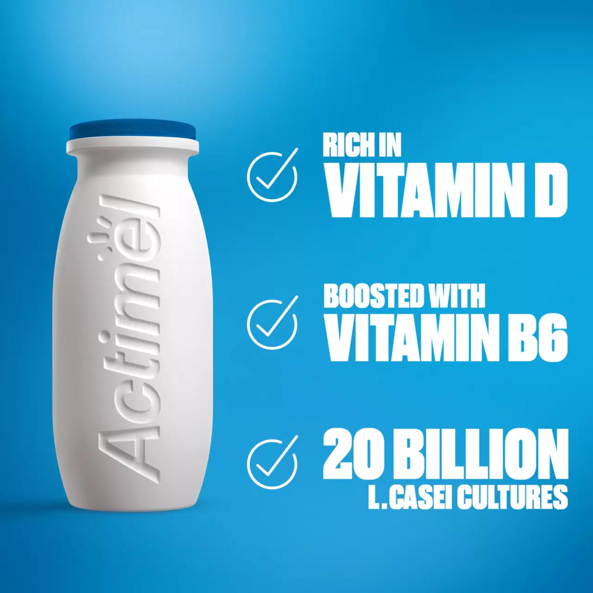 Actimel Multifruit Cultured Yogurt Drink 12x100g thumbnail 4