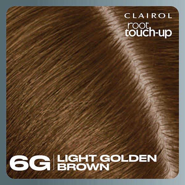 Clairol Root Touch-Up Permanent Hair Dye Light Golden Brown 6G thumbnail 6