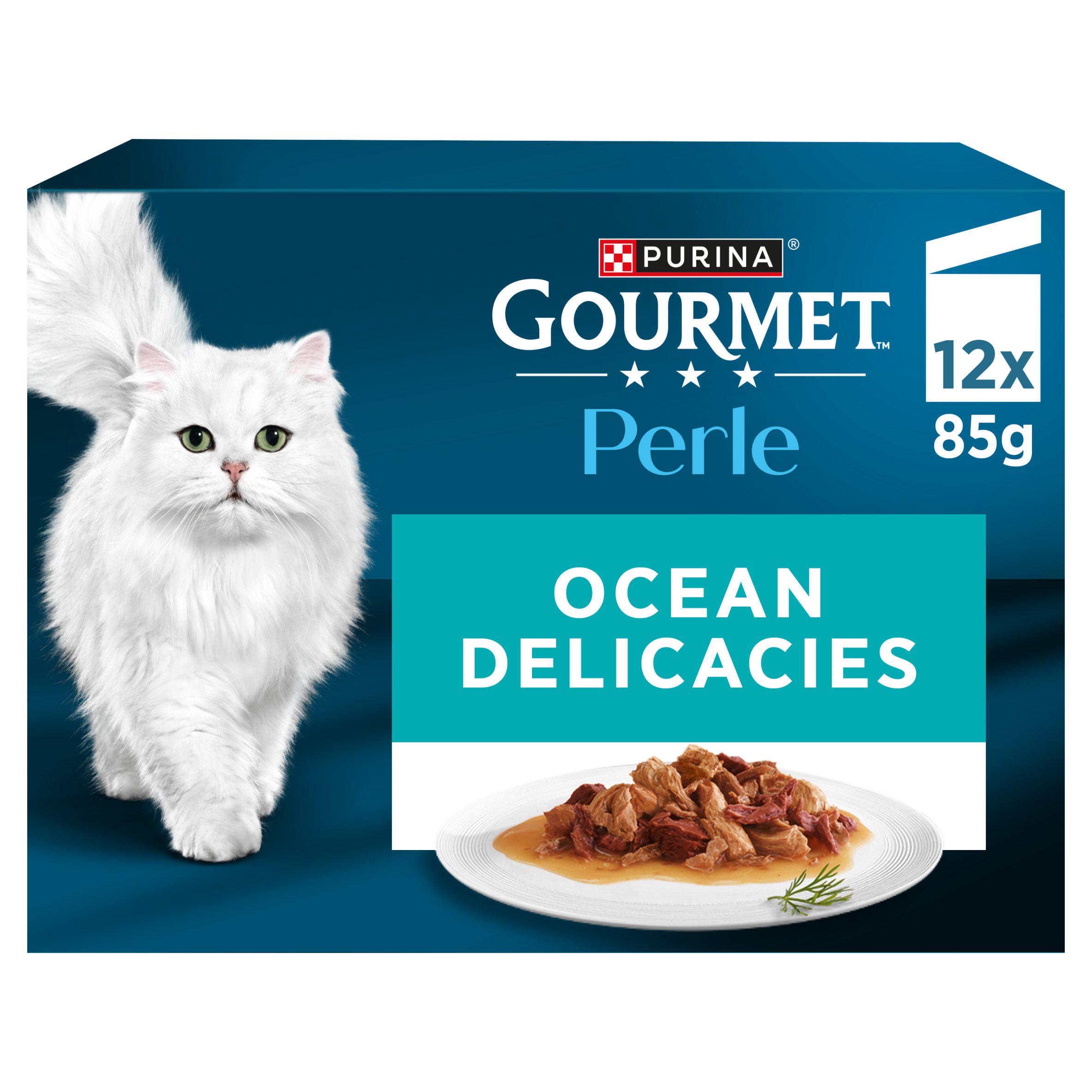 Gourmet Perle Ocean Delicacies in Gravy Wet Cat Food