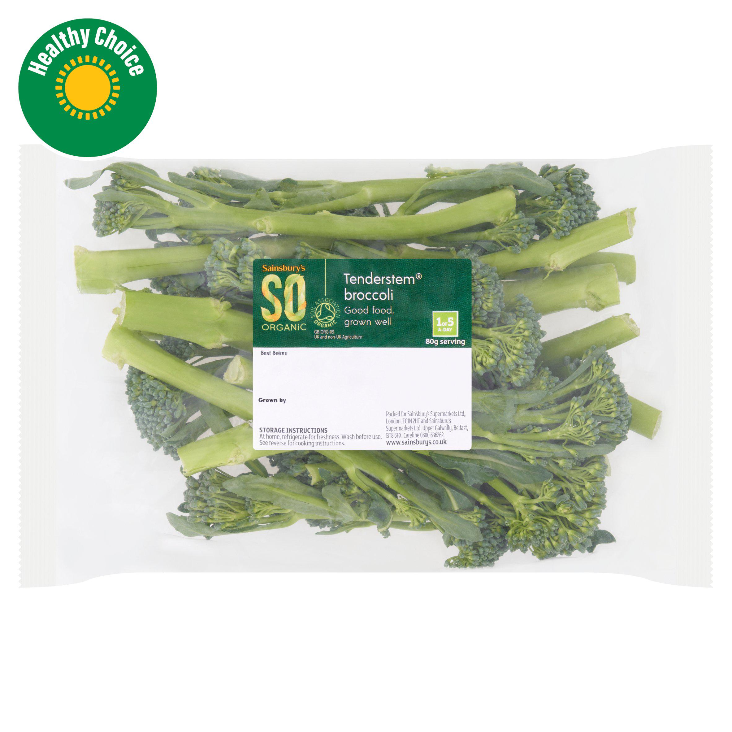 Sainsbury's Tenderstem Broccoli, SO Organic 200g