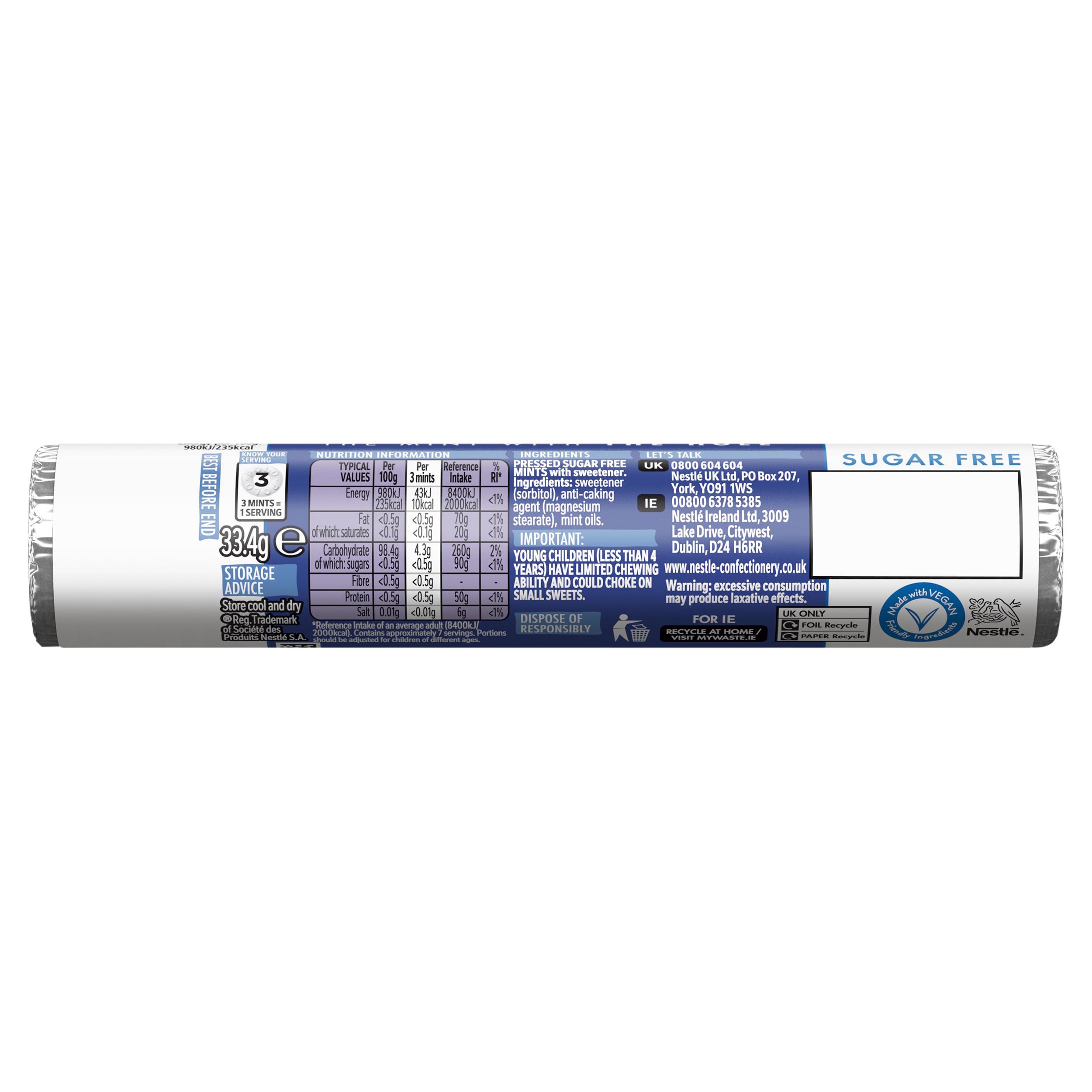 Polo Sugar Free Mint Tube 33.4g thumbnail 3