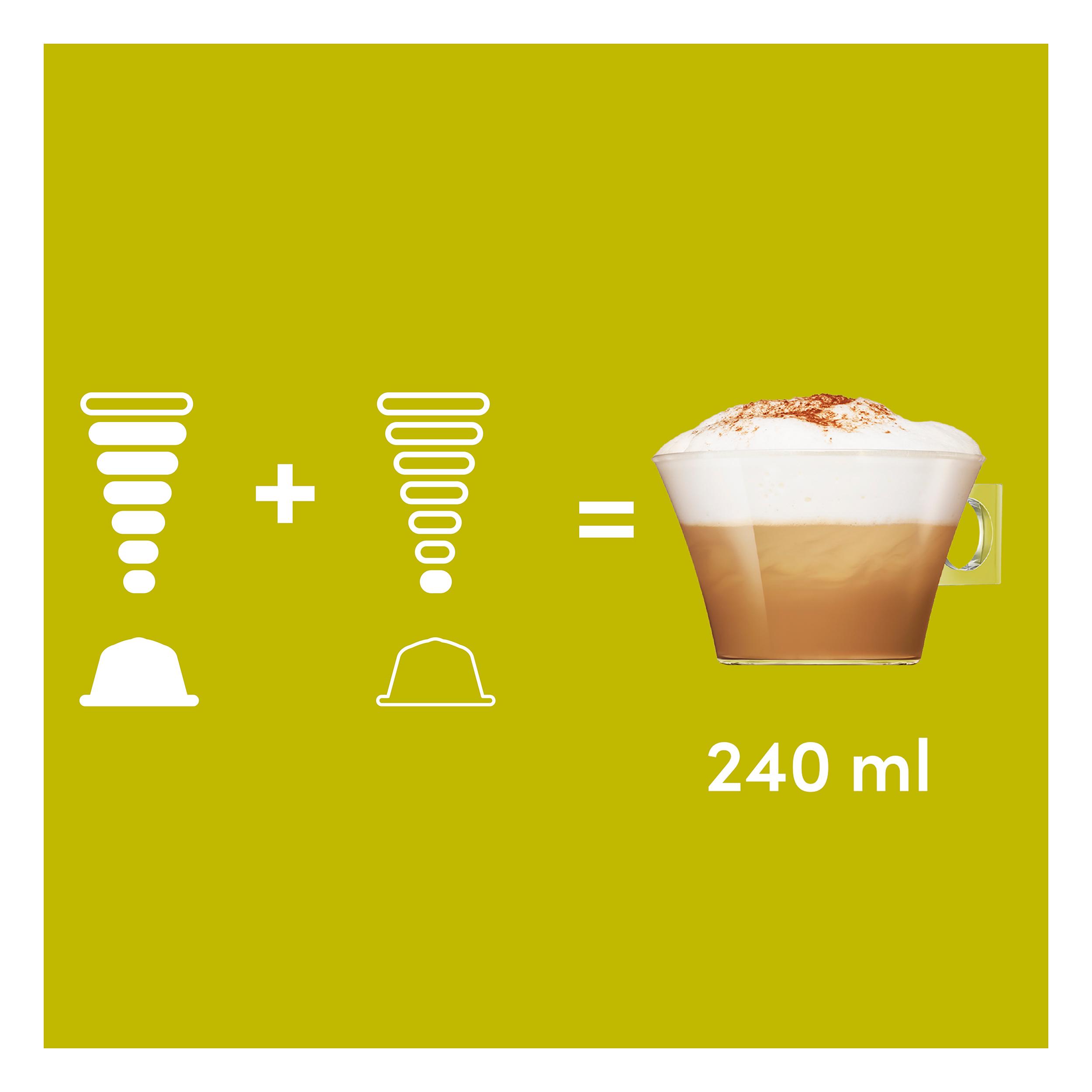 Nescafé Dolce Gusto Cappuccino Coffee Pods 8 Drinks, x16 thumbnail 2