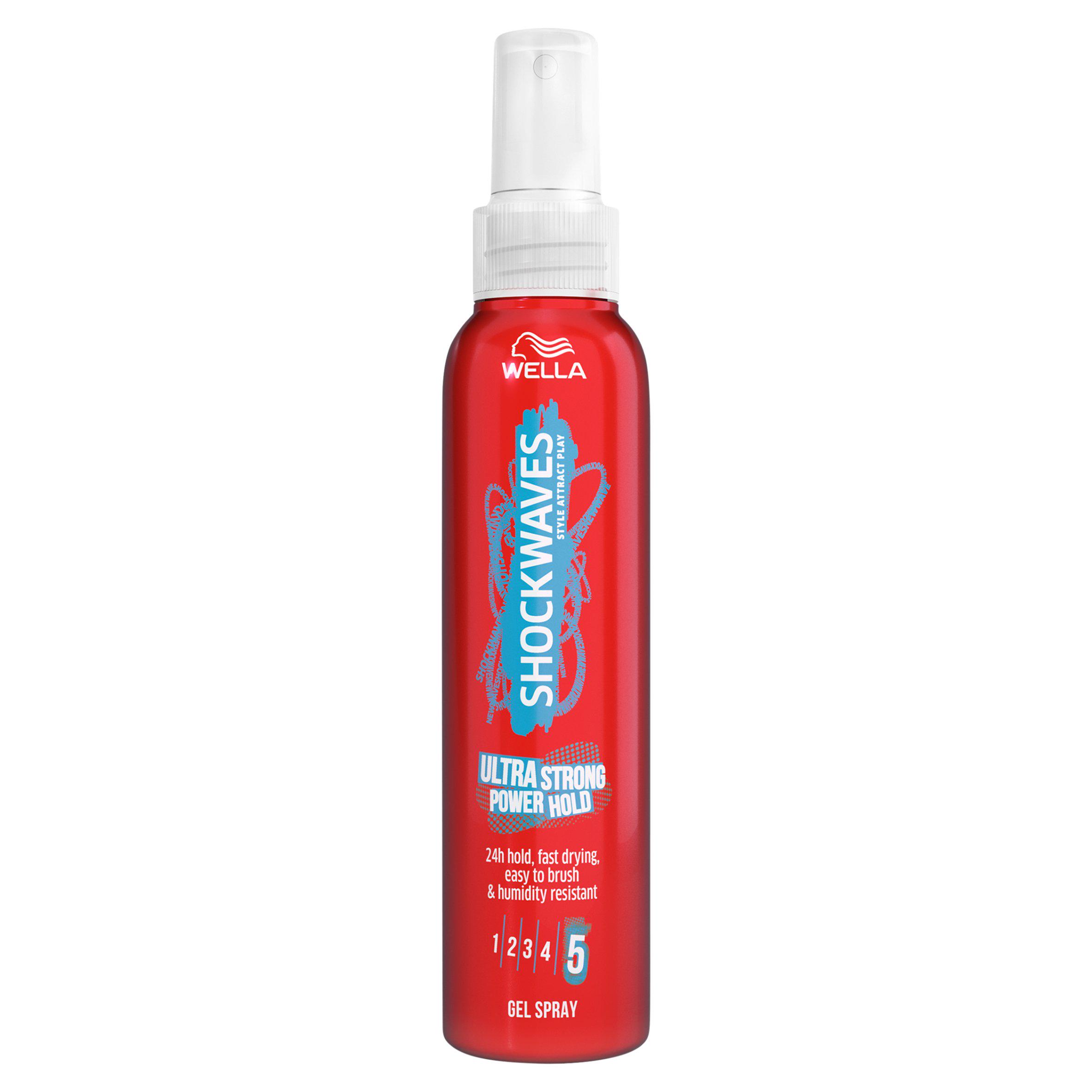 Wella Shockwaves Ultra Strong Power Hold Gel Spray