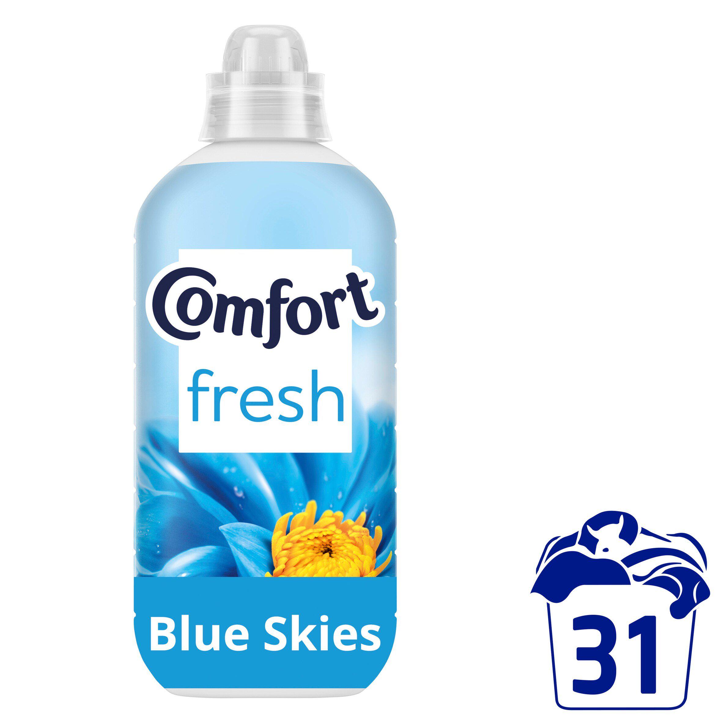 Comfort 31 washes Blue Skies Fabric Conditioner 930ml