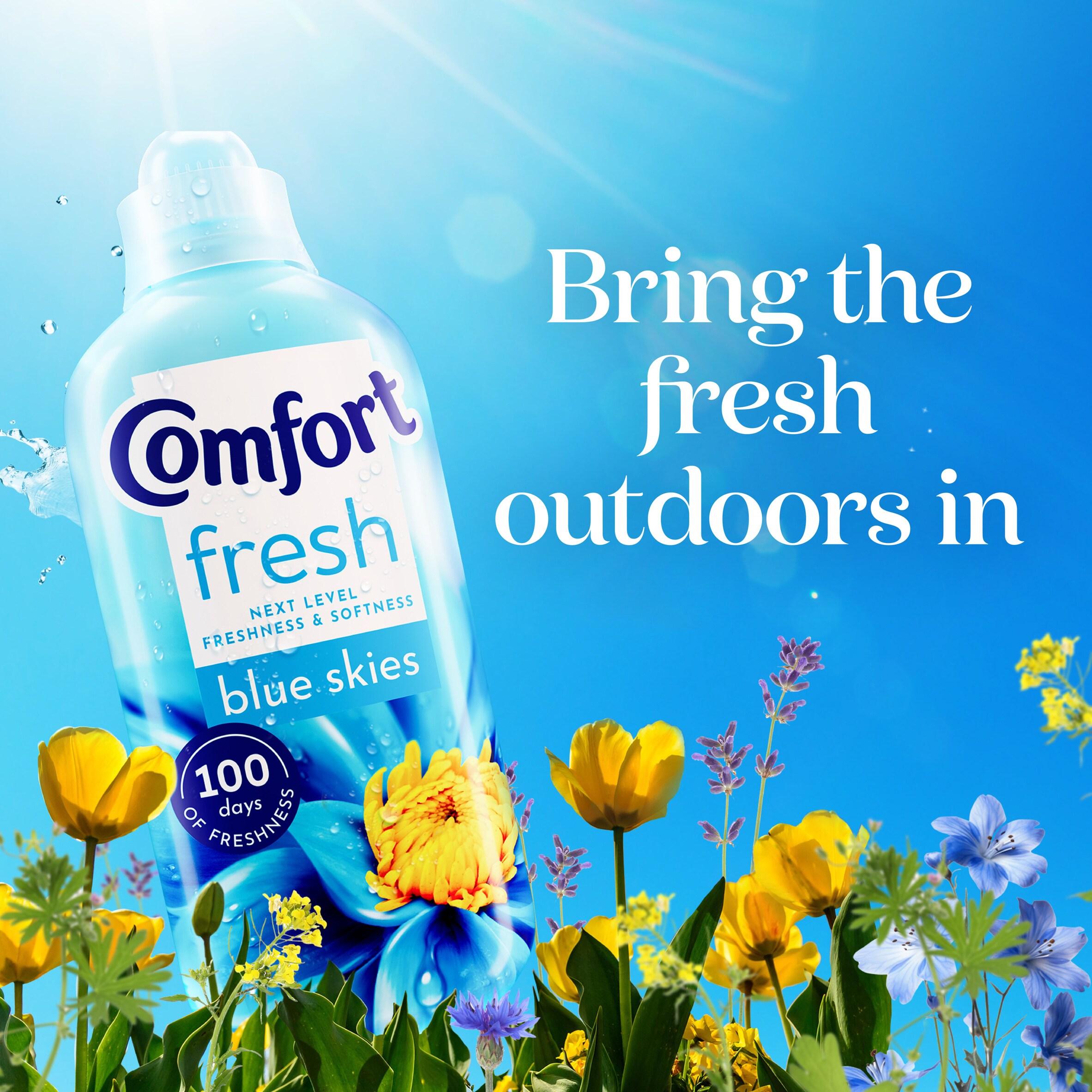 Comfort 31 washes Blue Skies Fabric Conditioner 930ml thumbnail 3