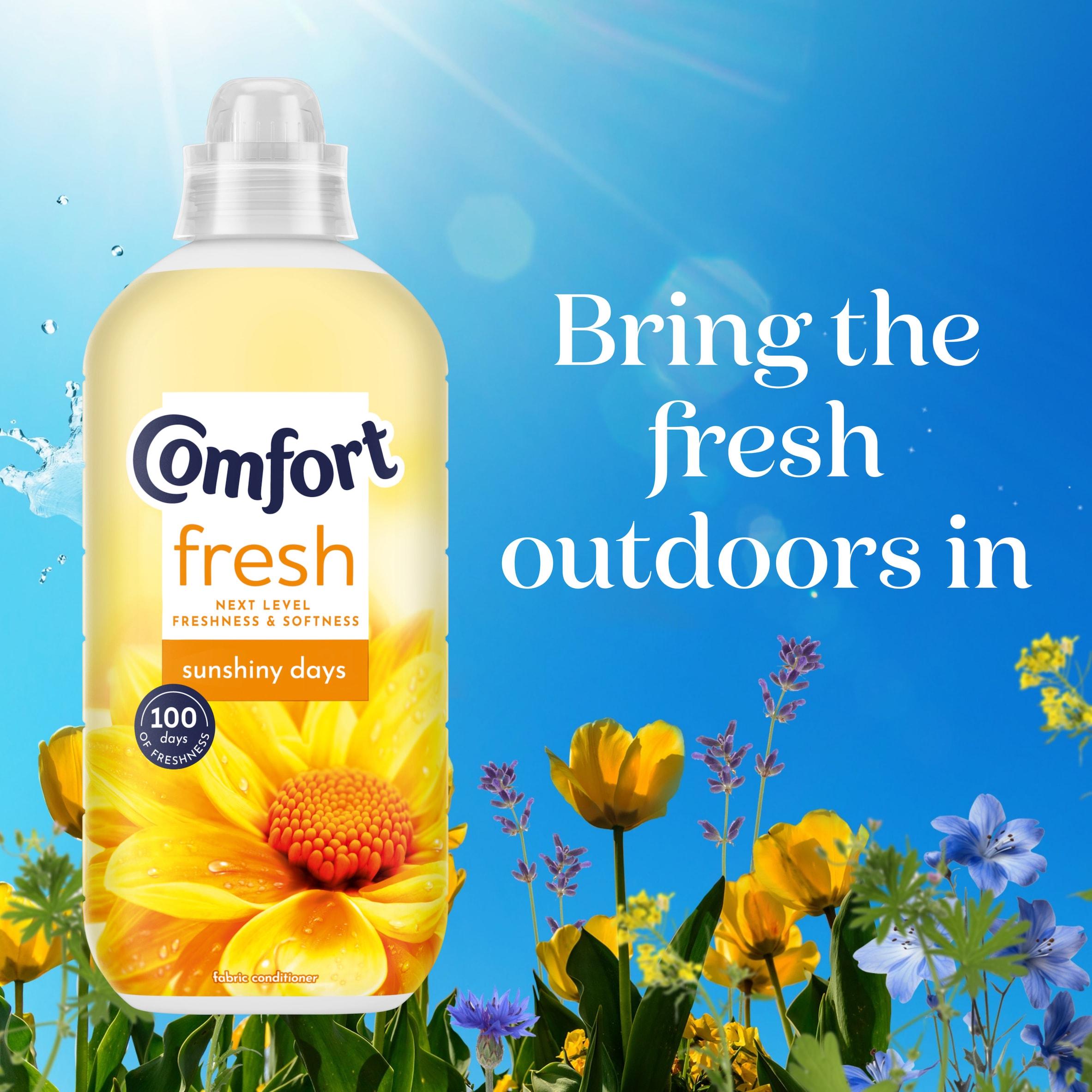 Comfort Fabric Conditioner Sunshiny Days 31 Washes 930ml thumbnail 2