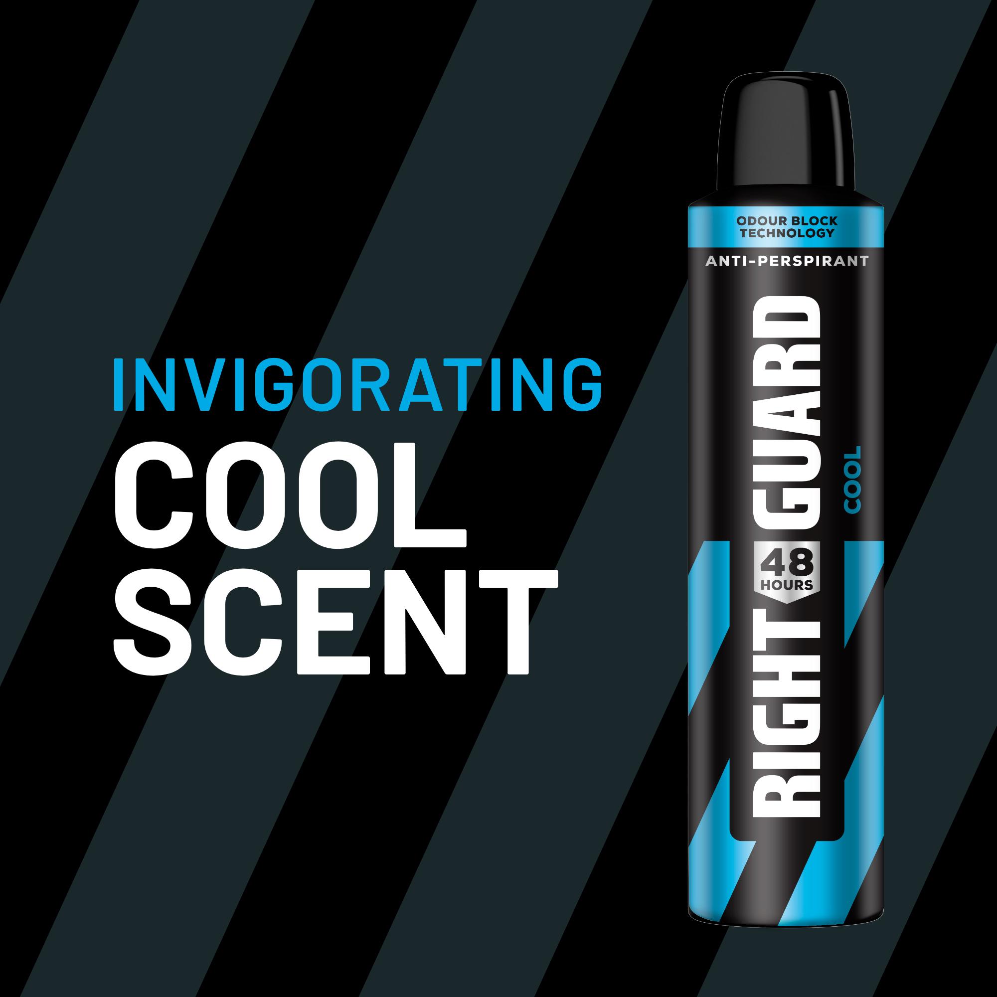 Right Guard Men 48h Antiperspirant Deodorant Cool 250ml thumbnail 4