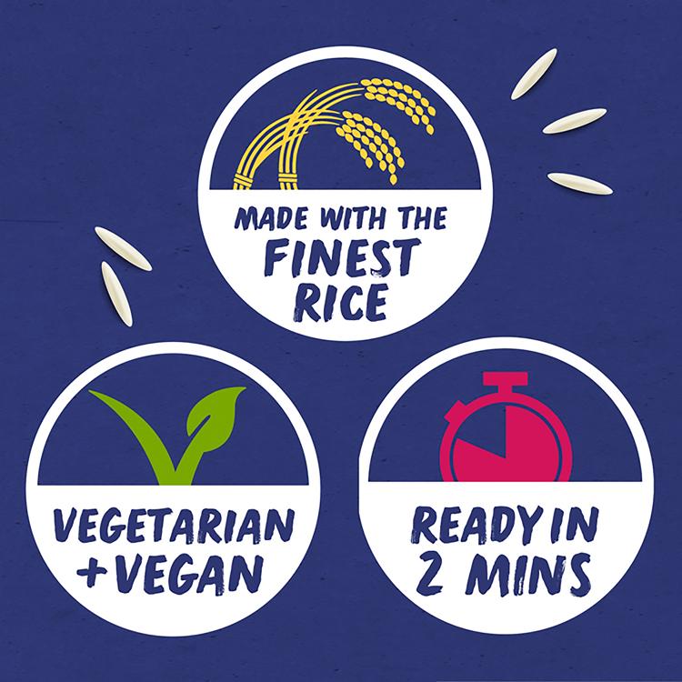 Tilda Microwave Rice Coconut Chilli & Lemongrass Basmati 250g thumbnail 2