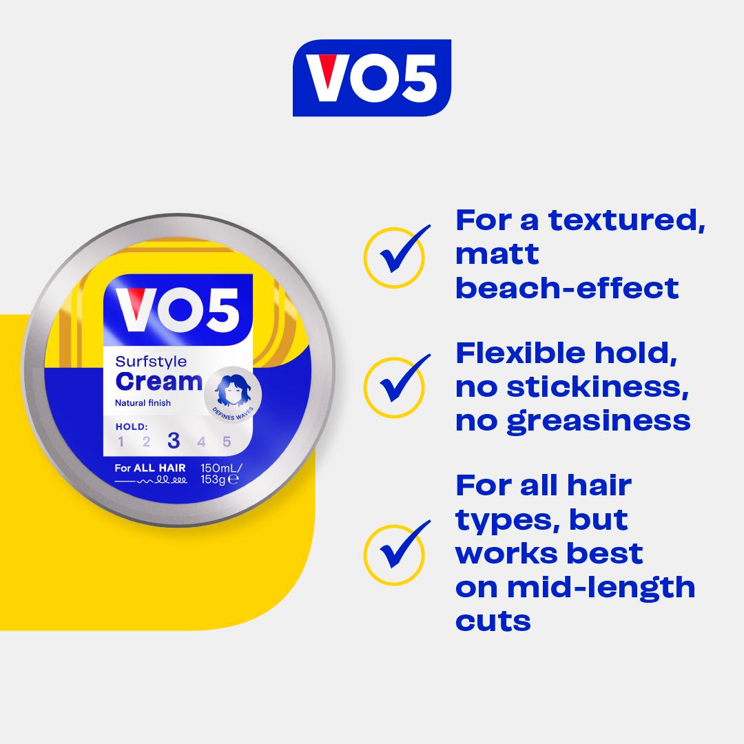 VO5 SurfStyle Natural Hold Hair Paste 150ml thumbnail 3
