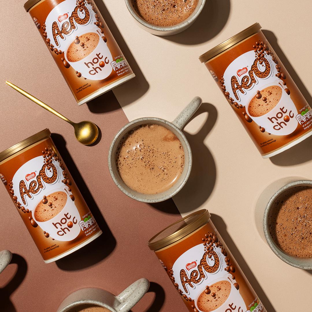 Aero Instant Hot Chocolate Powder Jar 288g thumbnail 3