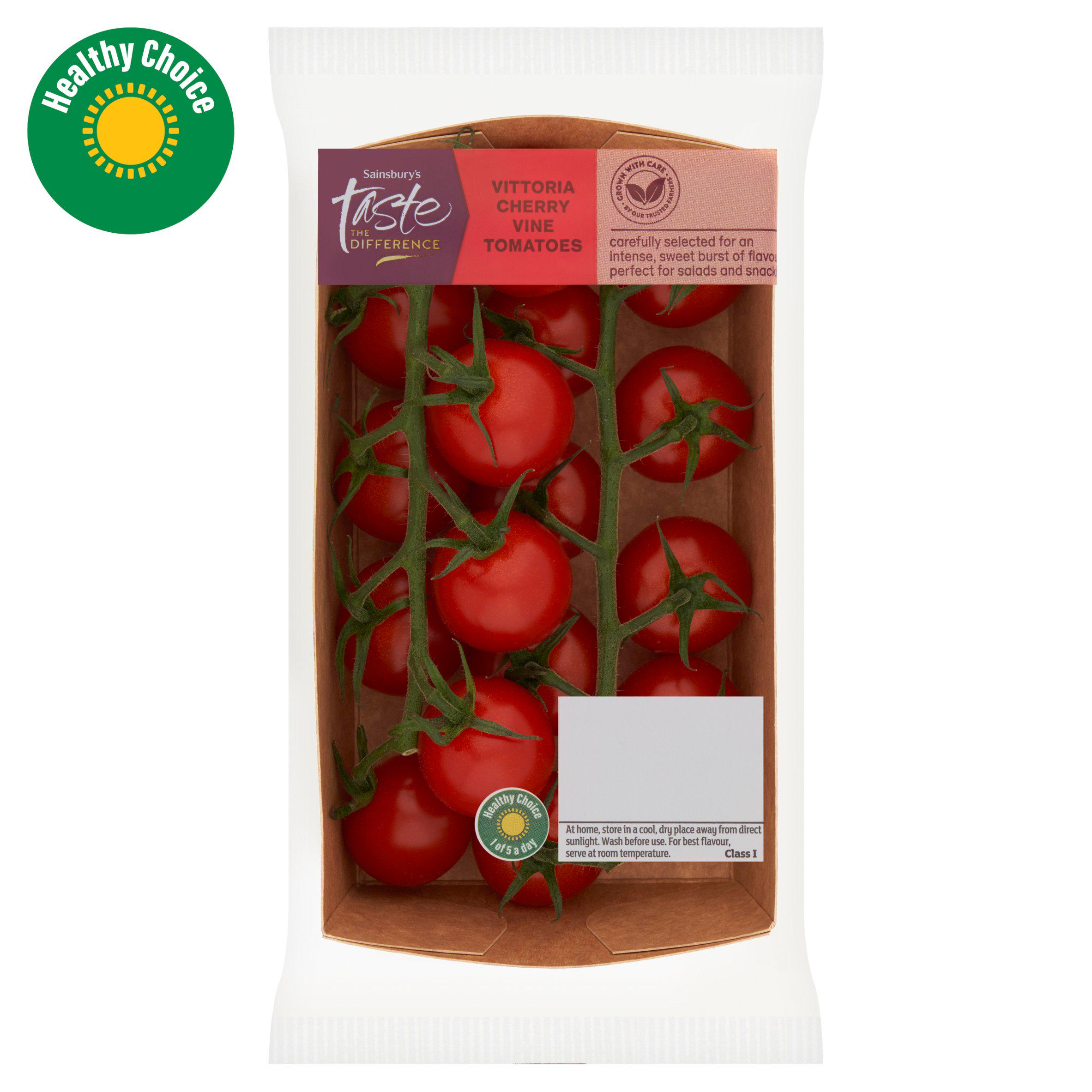 Sainsbury's Vittoria Cherry Vine Tomatoes, Taste the Difference