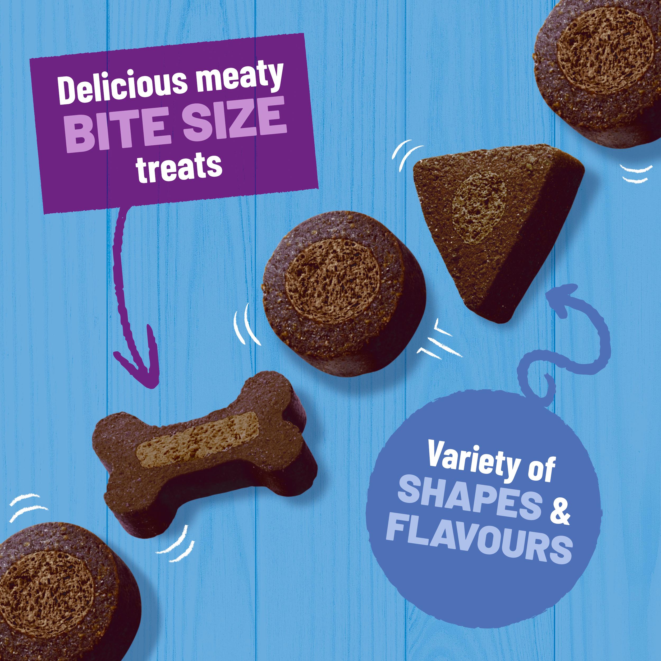 Bakers Allsorts Chicken, Beef and Lamb Dog Treats 98g thumbnail 3