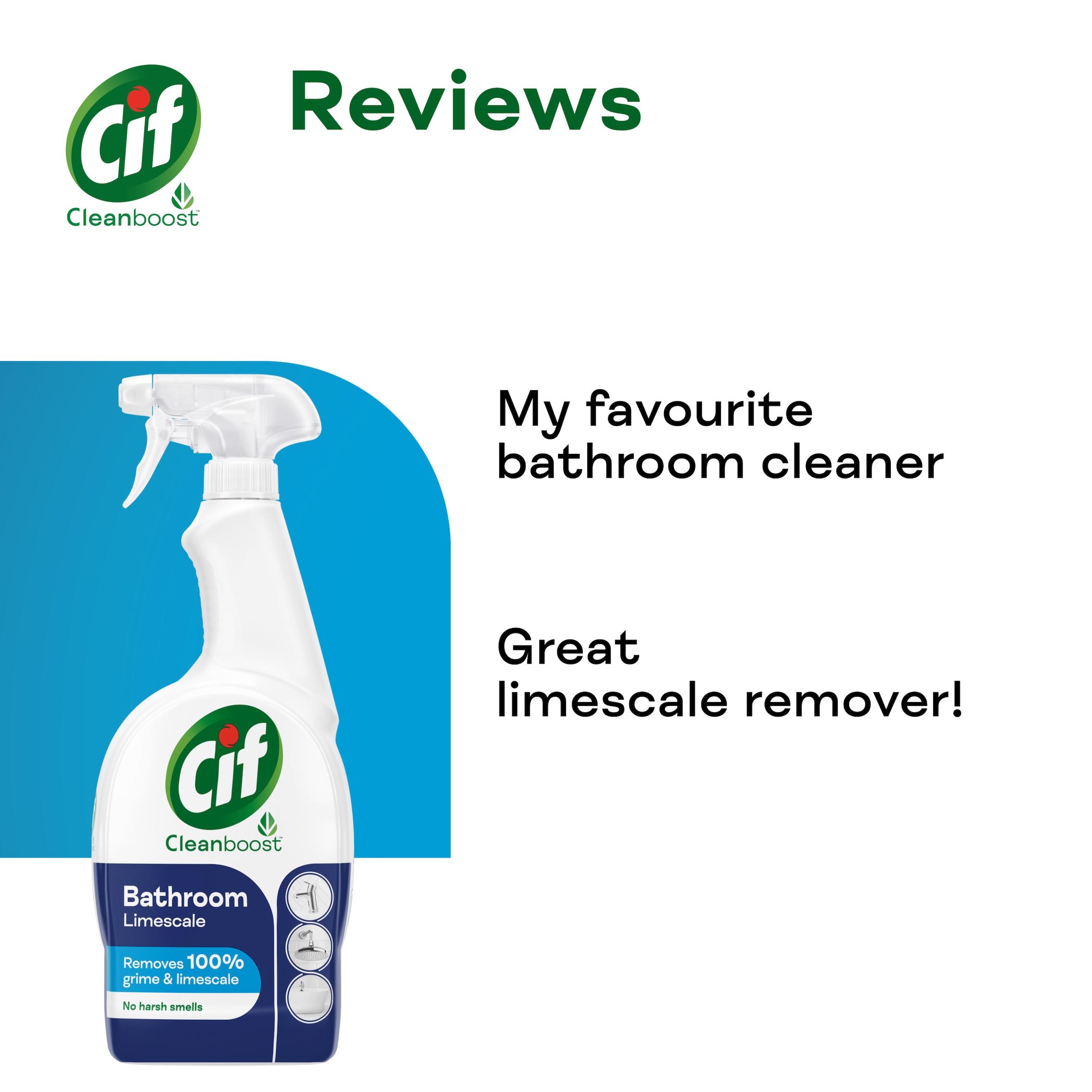 Cif Power & Shine Bathroom Cleaner Spray 700ml thumbnail 5