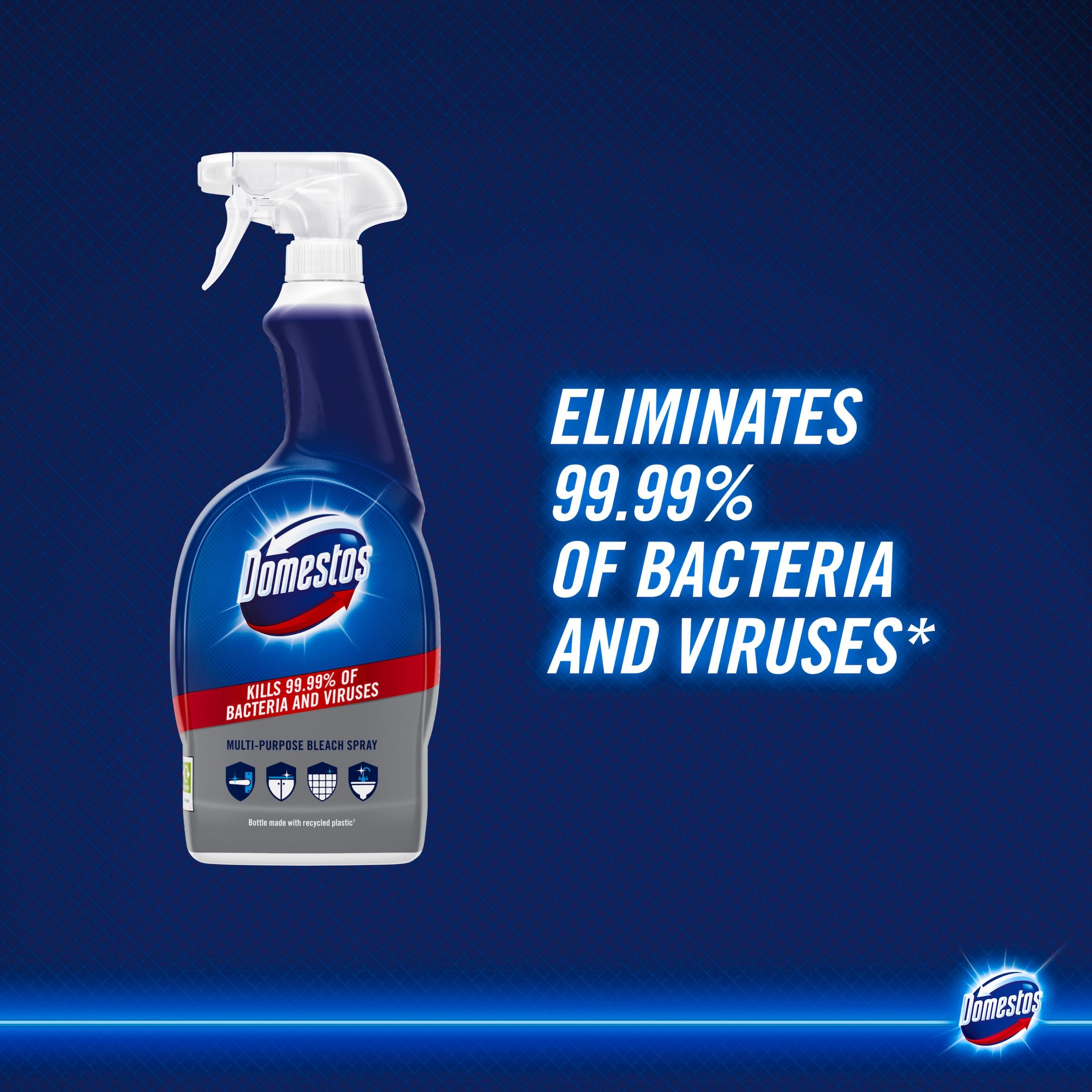 Domestos Multipurpose Bleach Cleaner Spray 700ml thumbnail 2