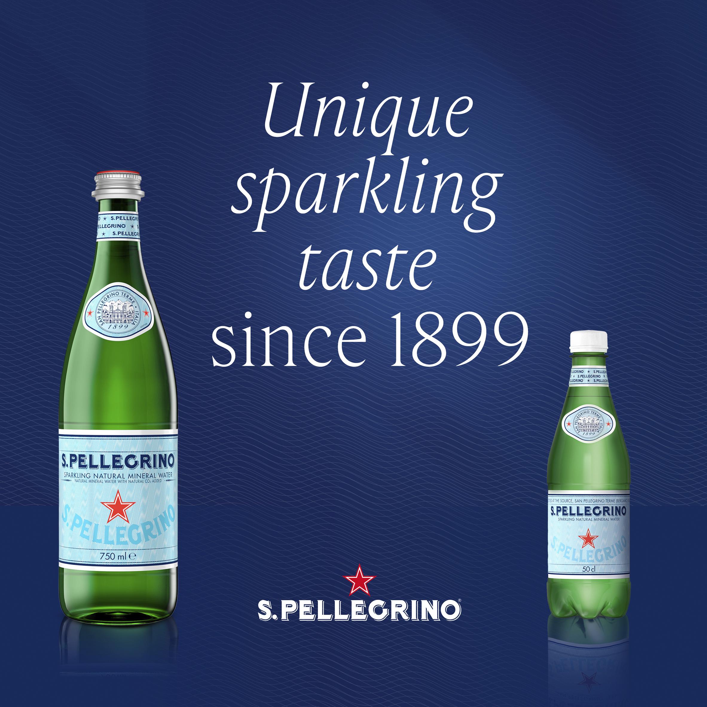 San Pellegrino Sparkling Natural Mineral Water 1L thumbnail 2