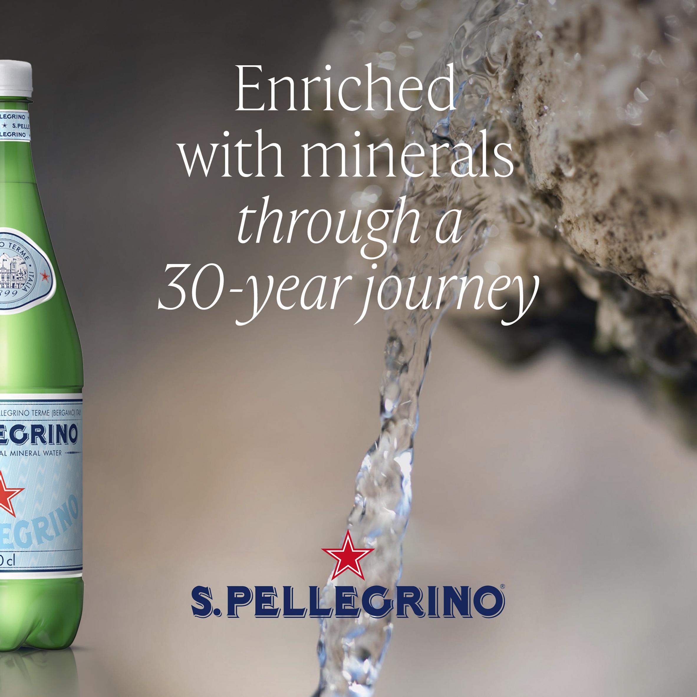 San Pellegrino Sparkling Natural Mineral Water 1L thumbnail 3