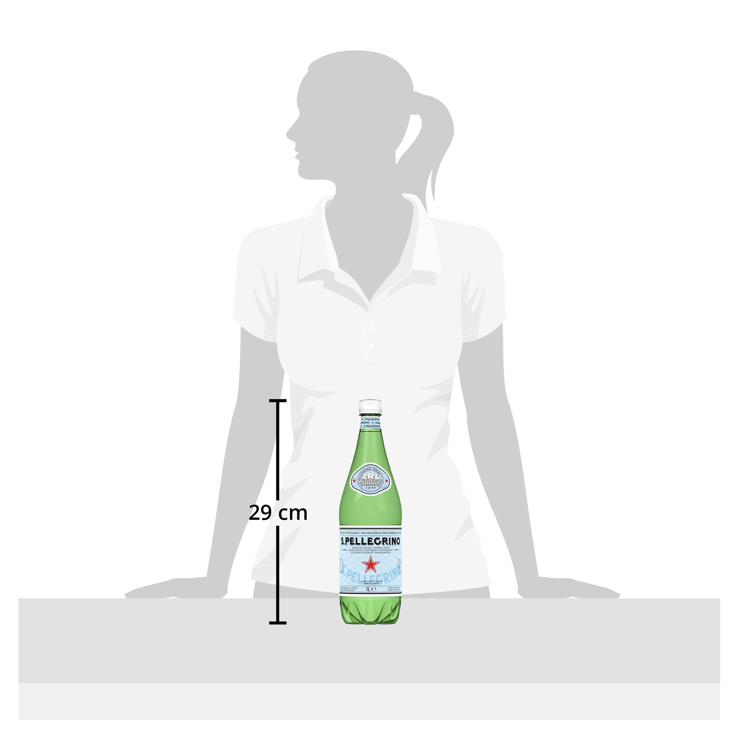 San Pellegrino Sparkling Natural Mineral Water 1L thumbnail 5