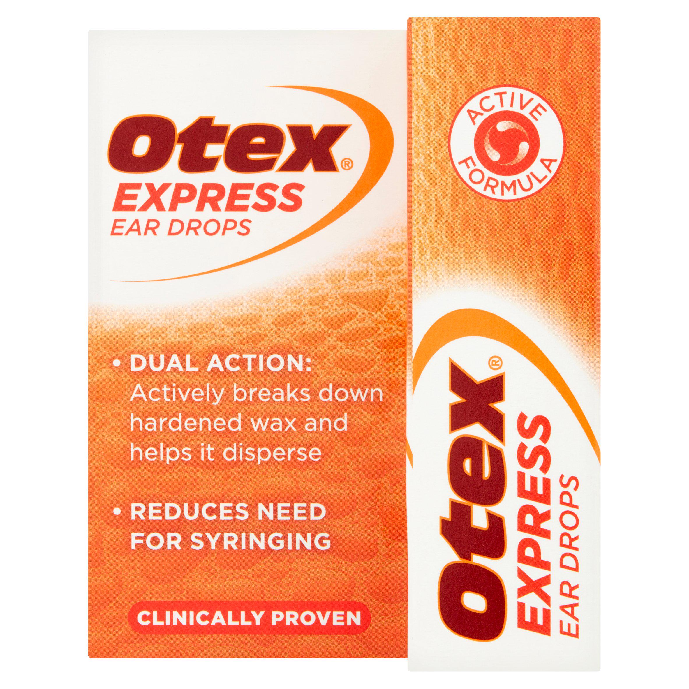Otex Express Eardrops