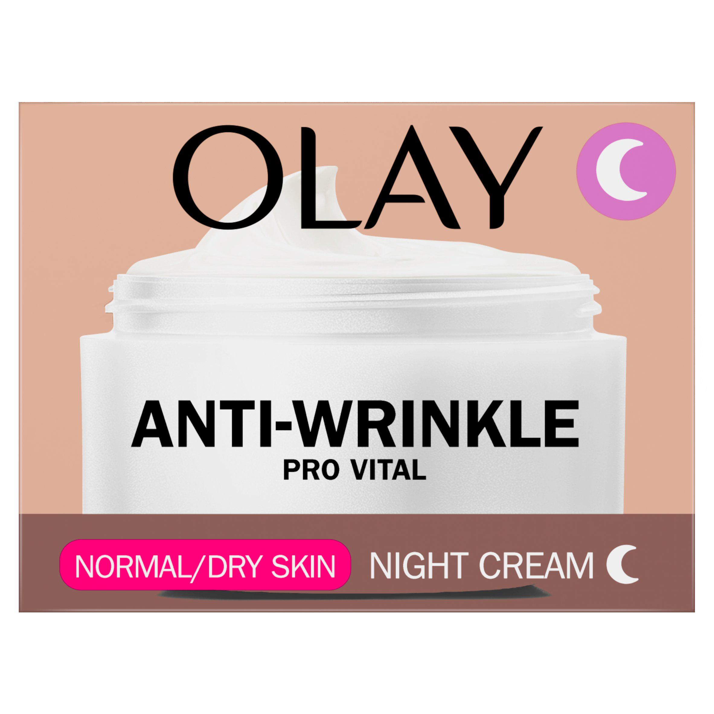 Anti-Wrinkle Pro Vital Night Cream, For Mature Skin,50ml