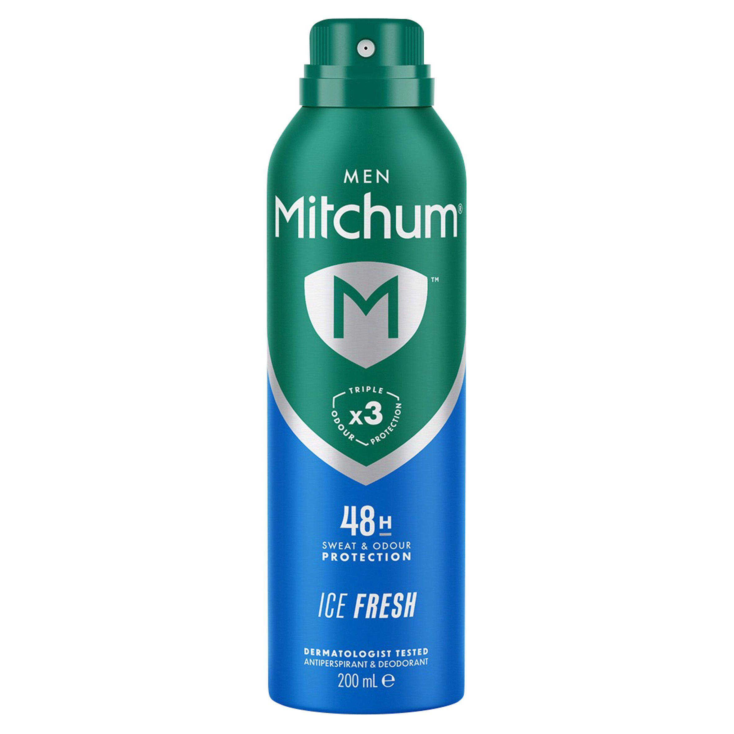 Mitchum Men Triple Odor Defense Protection Ice Fresh Anti-perspirant & Deodorant 200ml