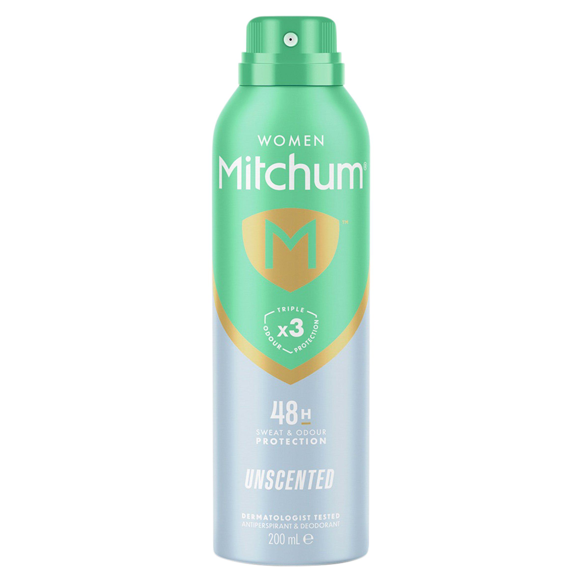 Mitchum Female 48H Unscented Aerosol