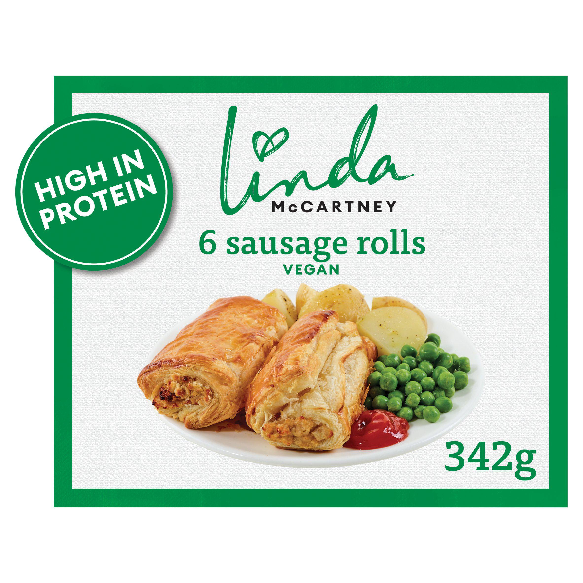 Linda McCartney Sausage Roll x6 342g