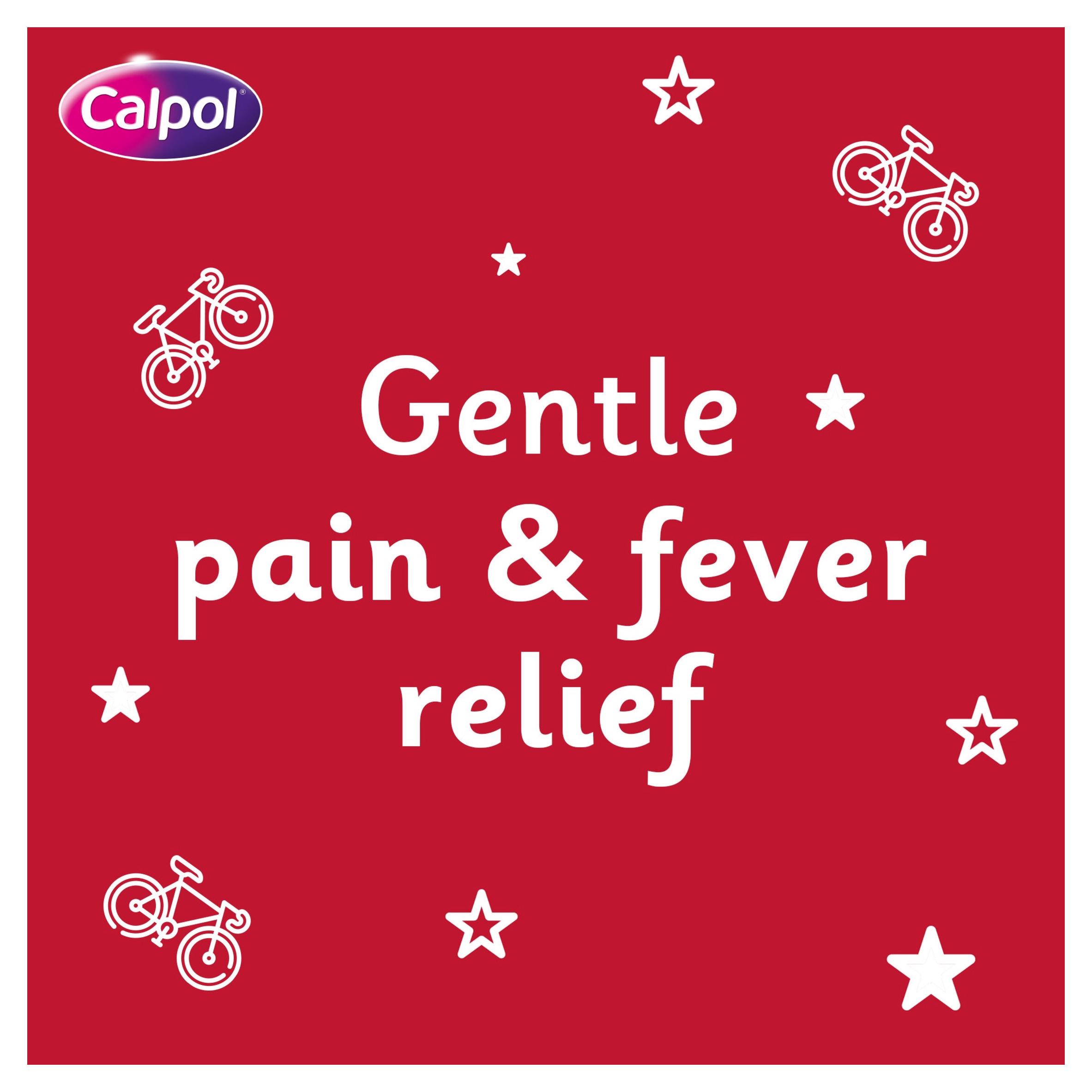 Calpol SixPlus 80ml Sugar Free Suspension 6+ Years Strawberry Flavour Paracetamol thumbnail 4