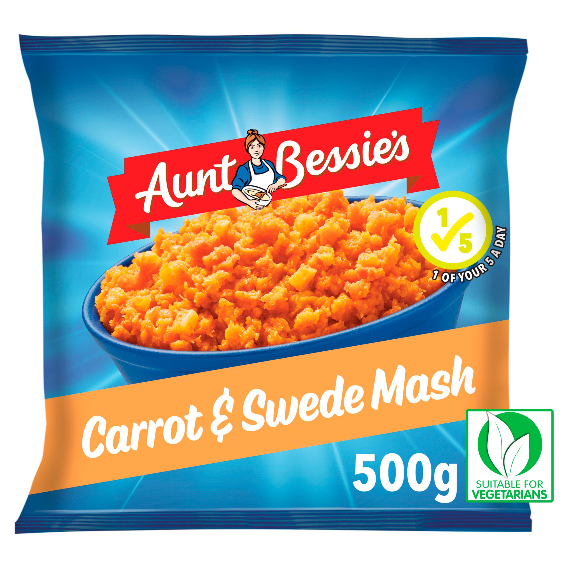 Aunt Bessie's Sweet & Tasty Carrot & Swede Mash