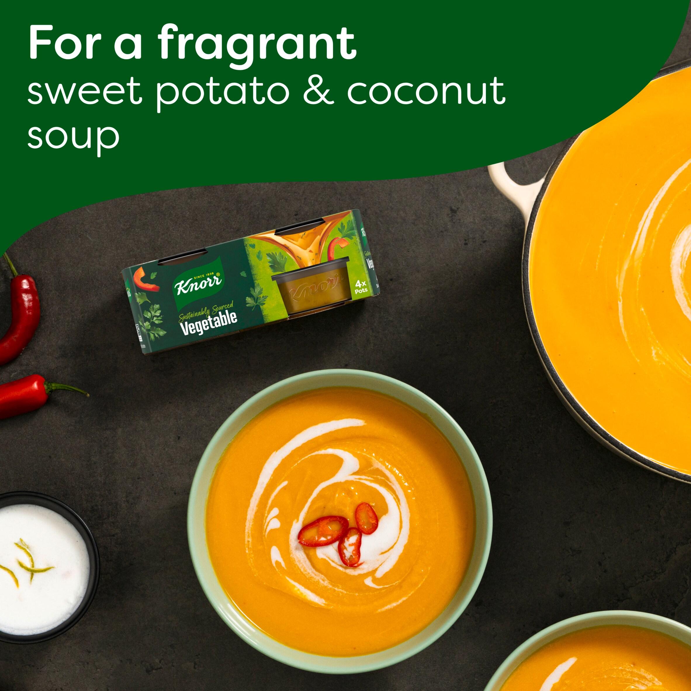 Knorr 4 x 28g Vegetable Stock Pots thumbnail 3