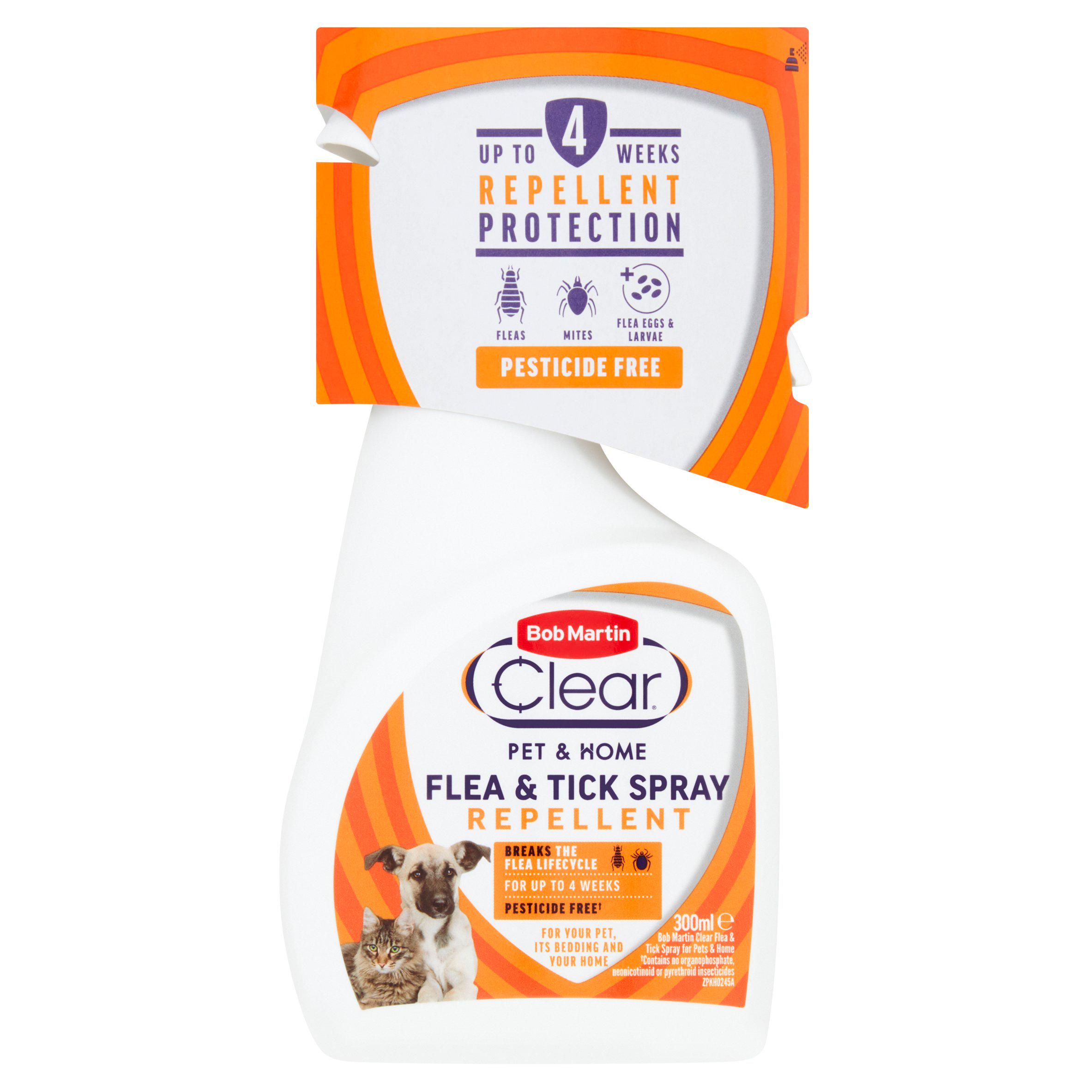 Bob Martin Fleaclear Cat & Home Flea Spray 300 Ml