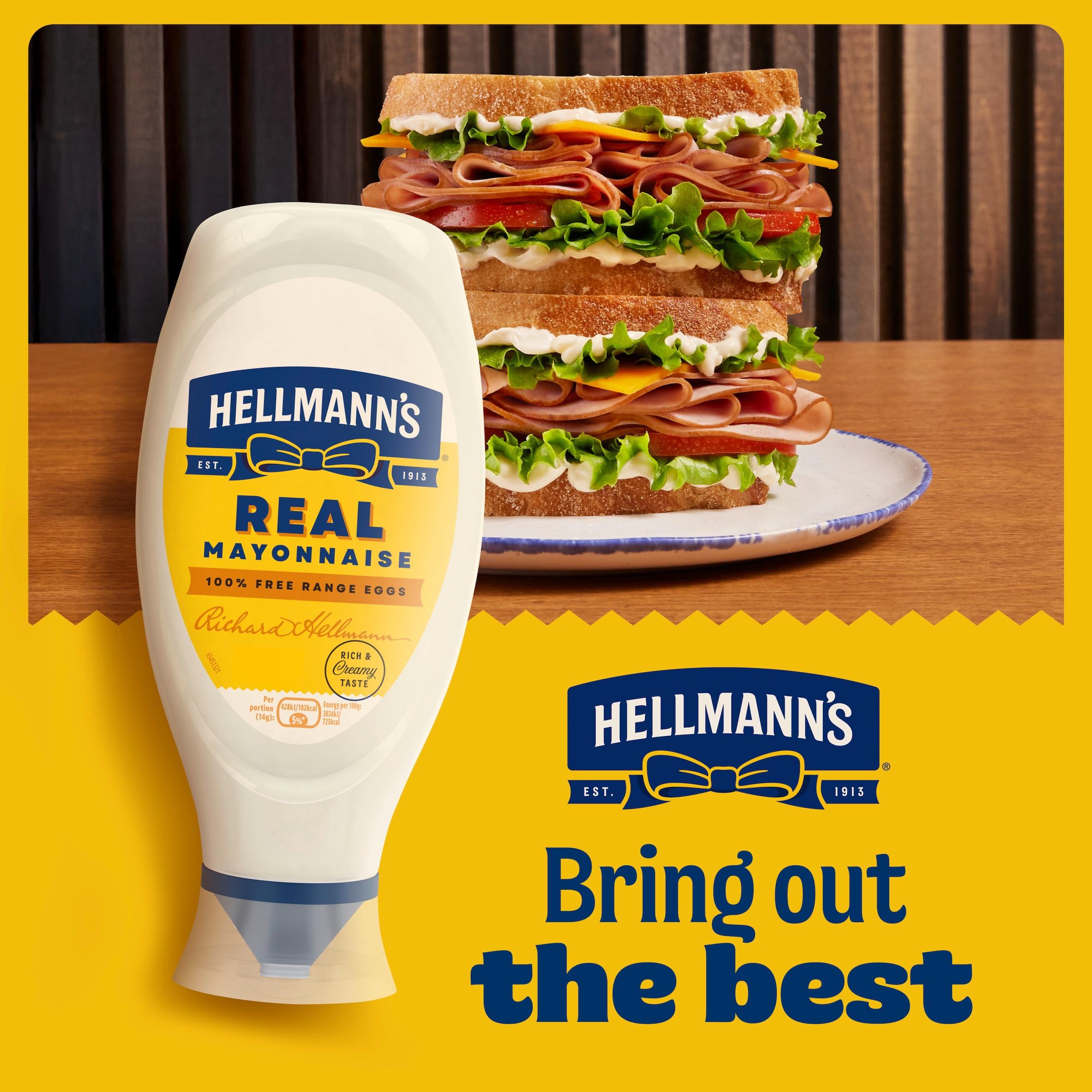 Hellmann's Real Squeezy Mayonnaise 430ml thumbnail 2