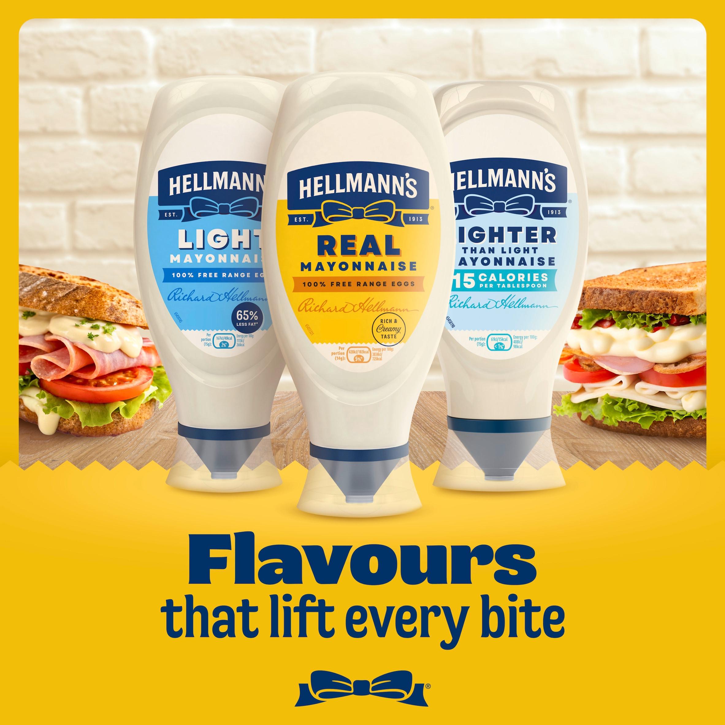 Hellmann's Real Squeezy Mayonnaise 430ml thumbnail 5