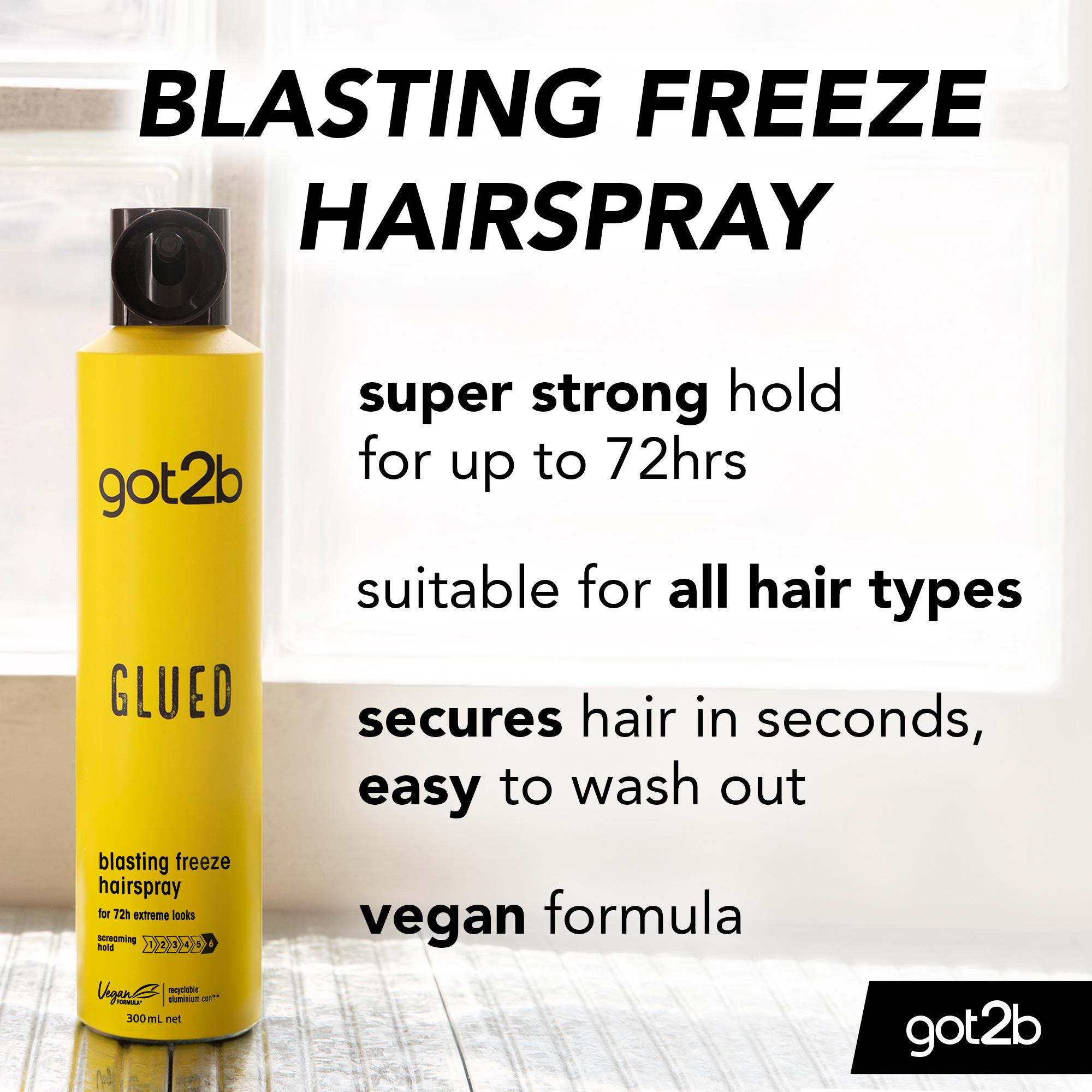 Got2b 300ml Glued Blast Freeze Hairspray thumbnail 2