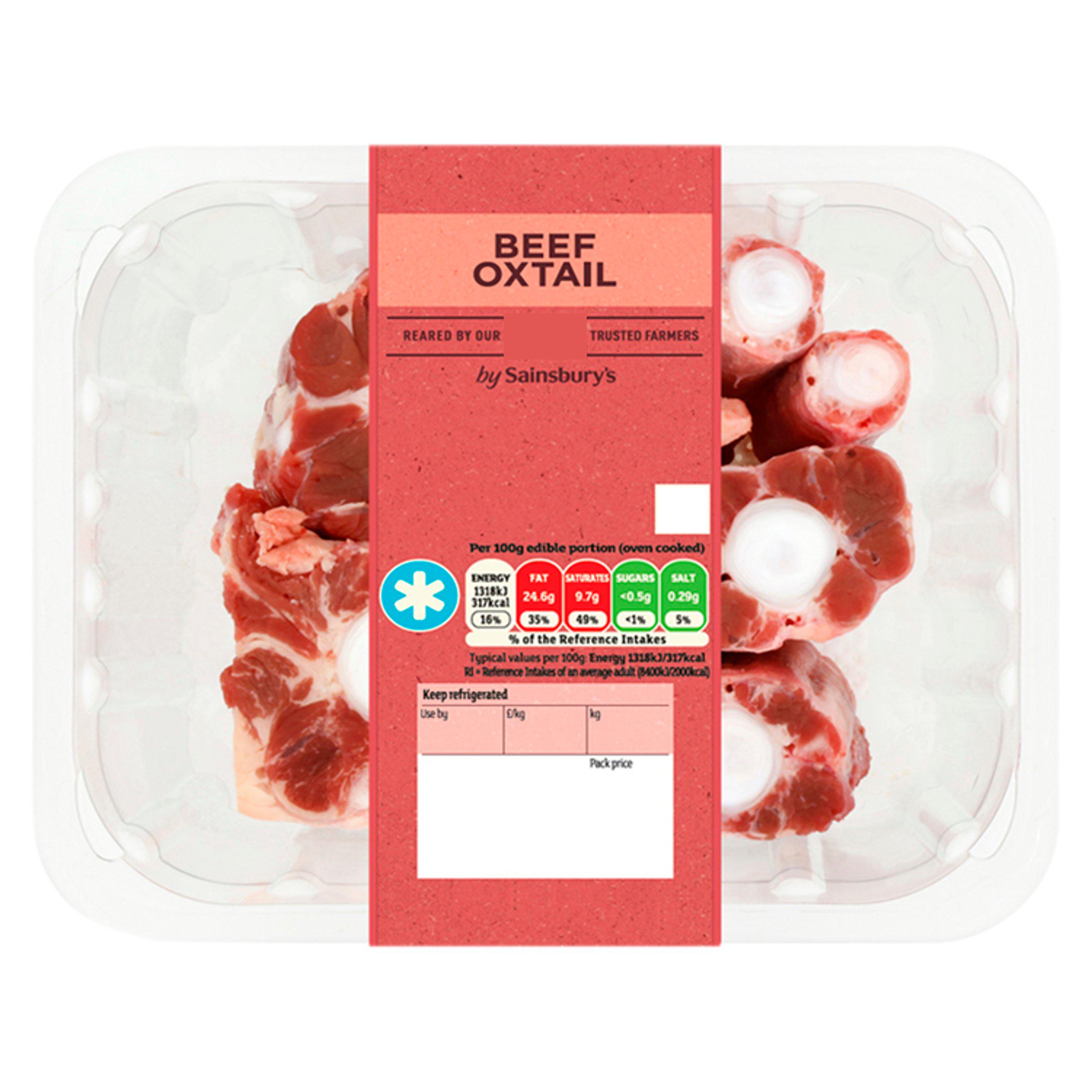 Sainsbury's (approx. 600g) Beef Oxtail