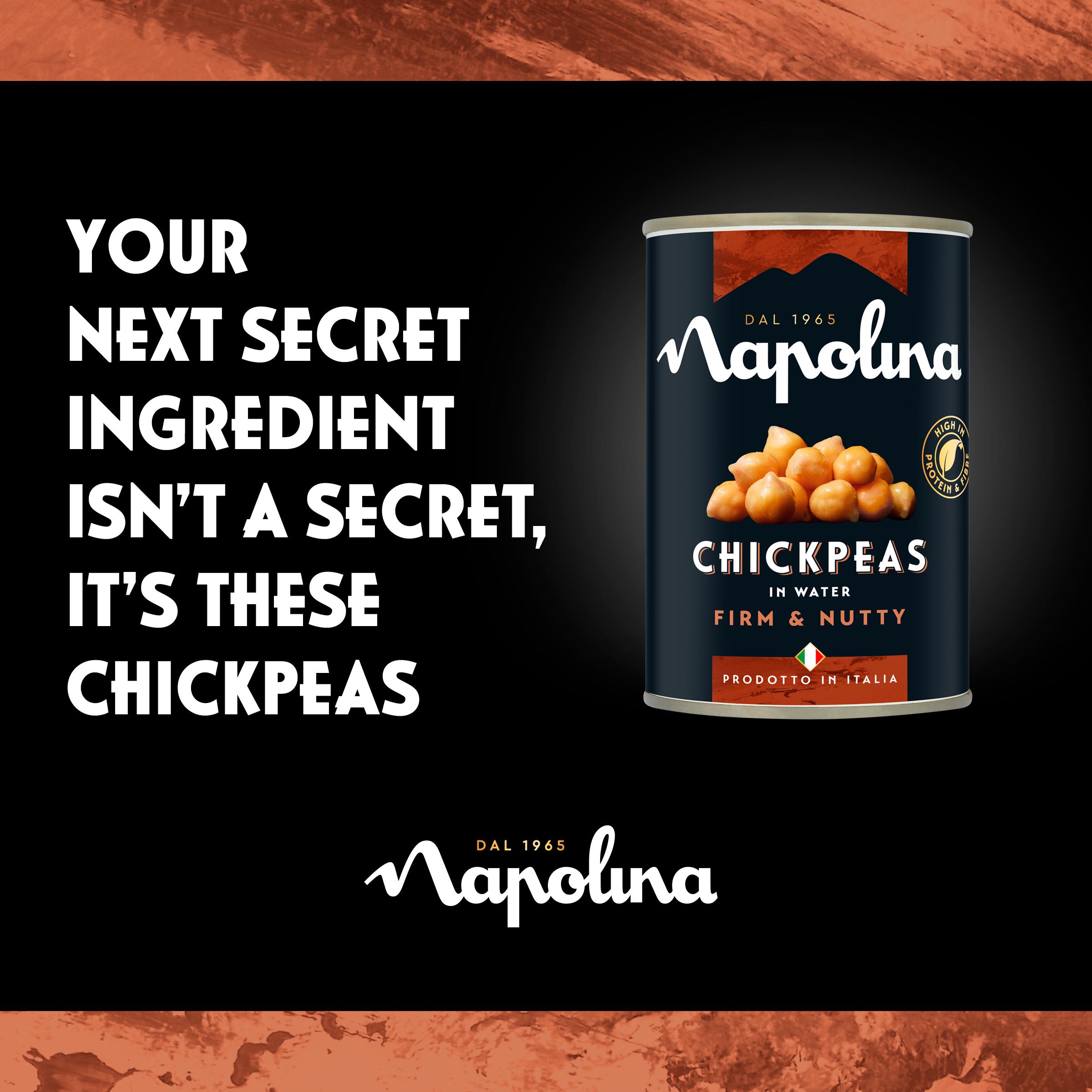 Napolina Chick Peas 400g (240g*) thumbnail 2