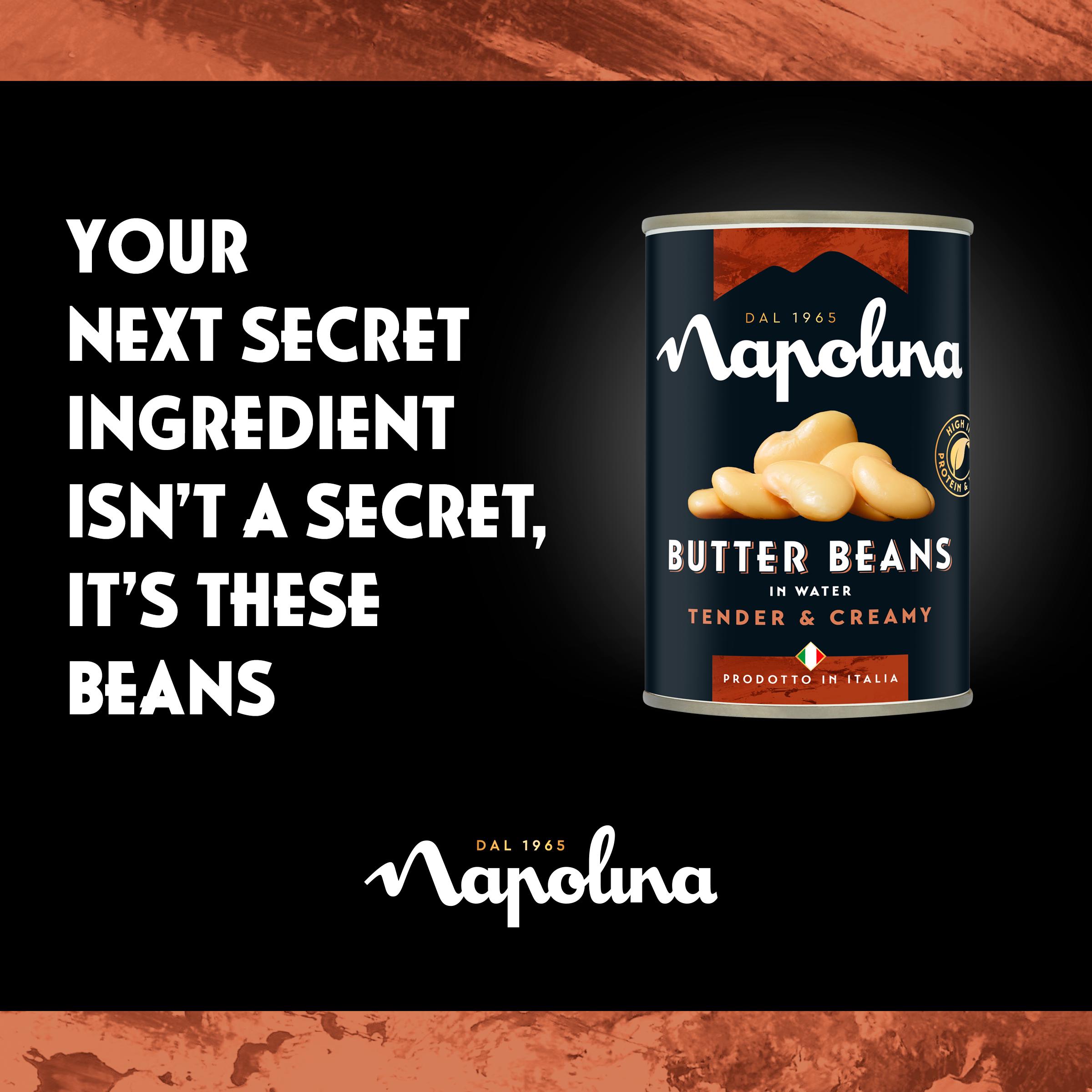 Napolina Butter Beans 400g (240g*) thumbnail 2