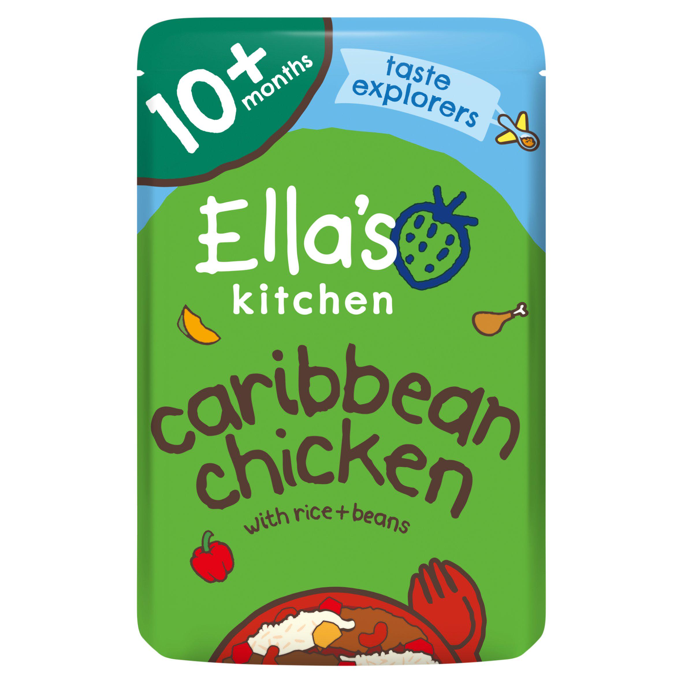 Ella's Kitchen Caribbean Chicken Baby Food Pouch 10+ Months