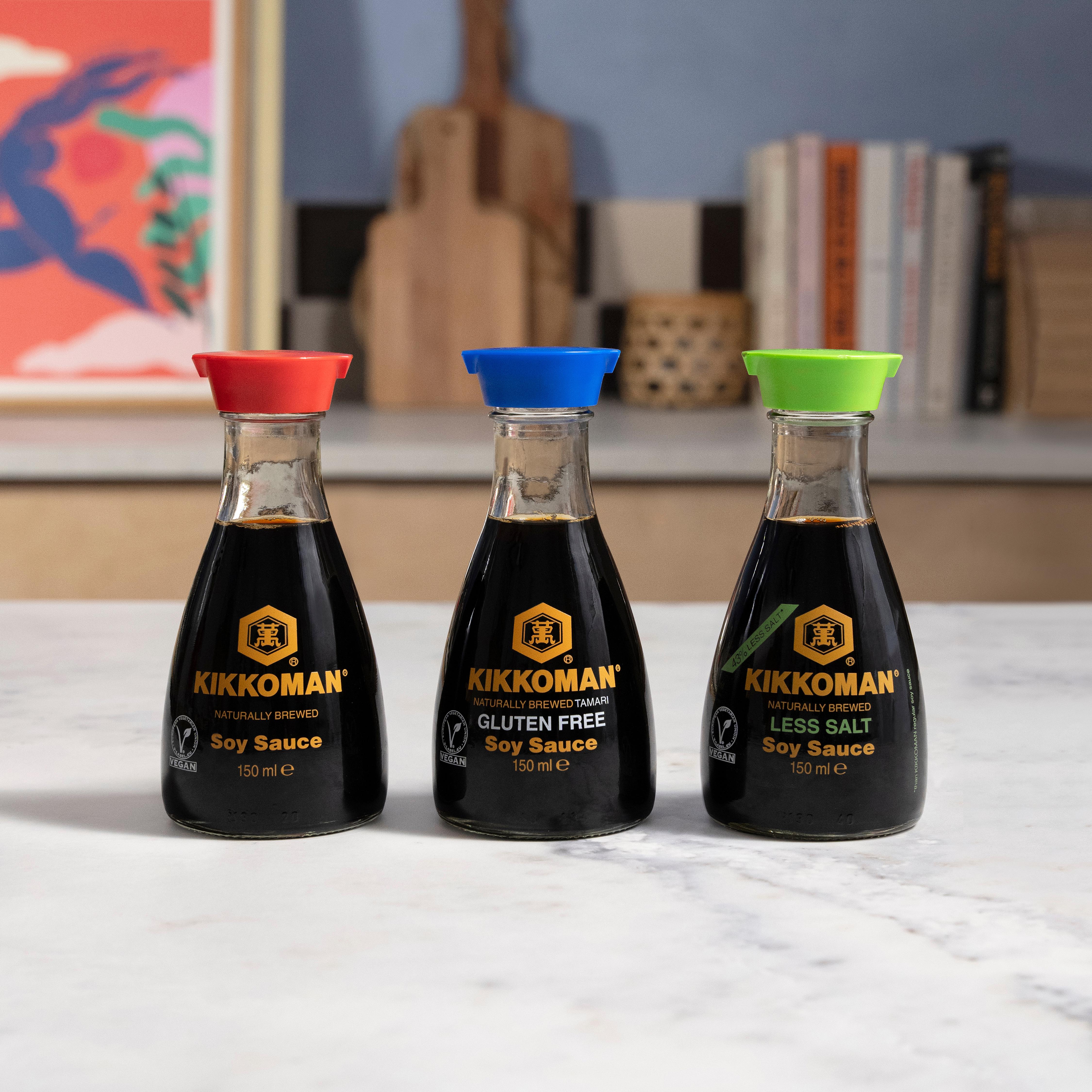 Kikkoman Soy Sauce Reduced Salt 150g thumbnail 4