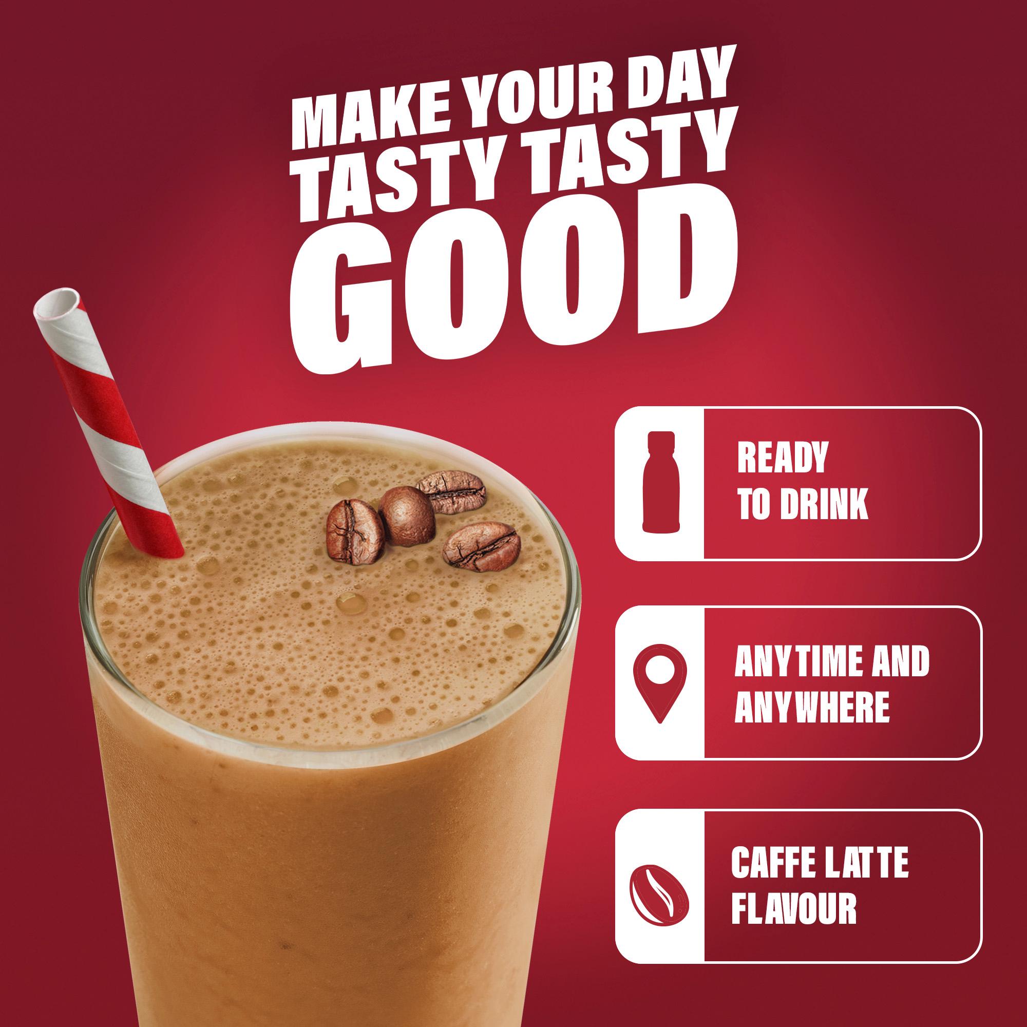 SlimFast Ready to Drink Meal Replacement Shake Cafe Latte Flavour 6 meals 325ml thumbnail 4