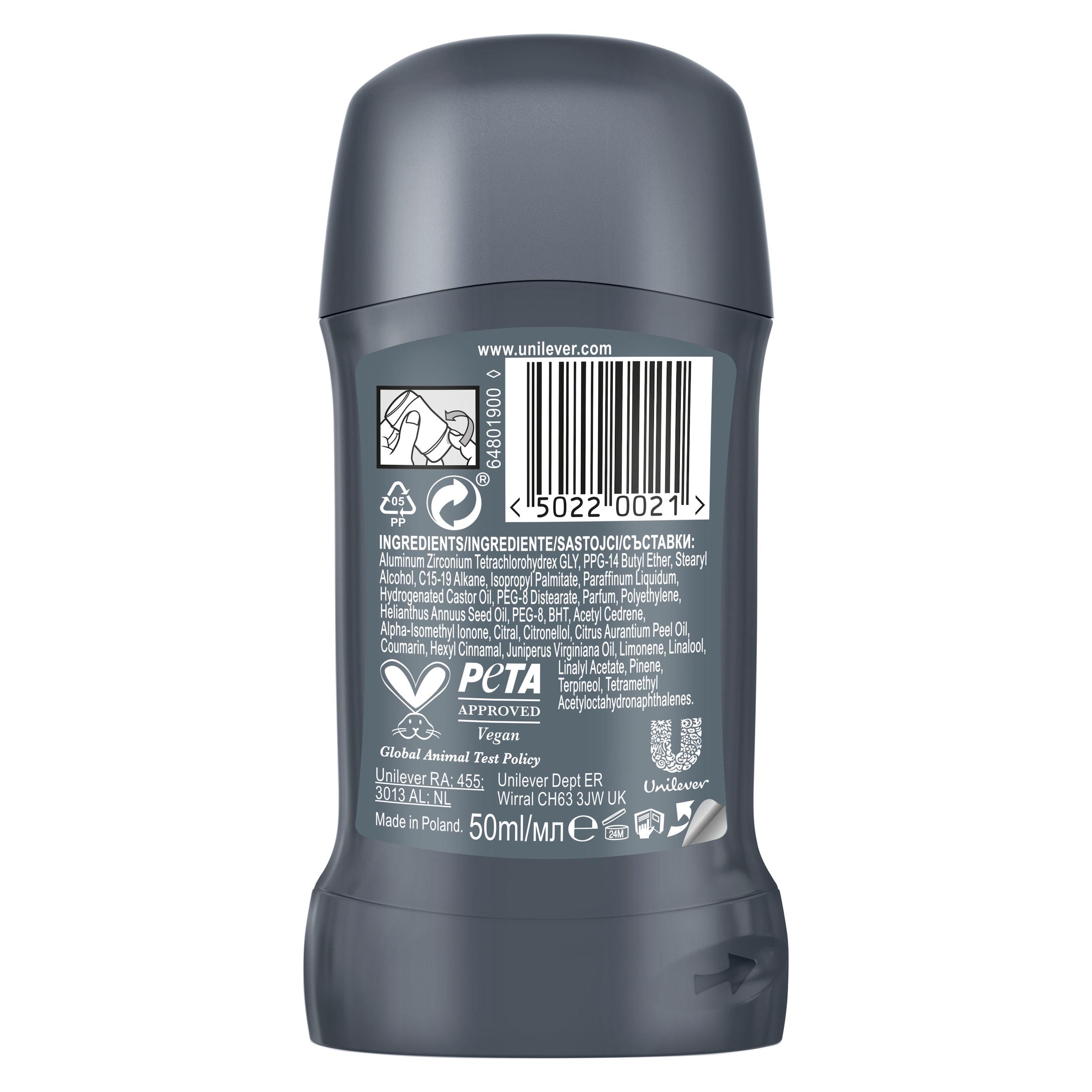 Dove Men+Care Anti-Perspirant Deodorant Stick, Clean Comfort 50ml thumbnail 6