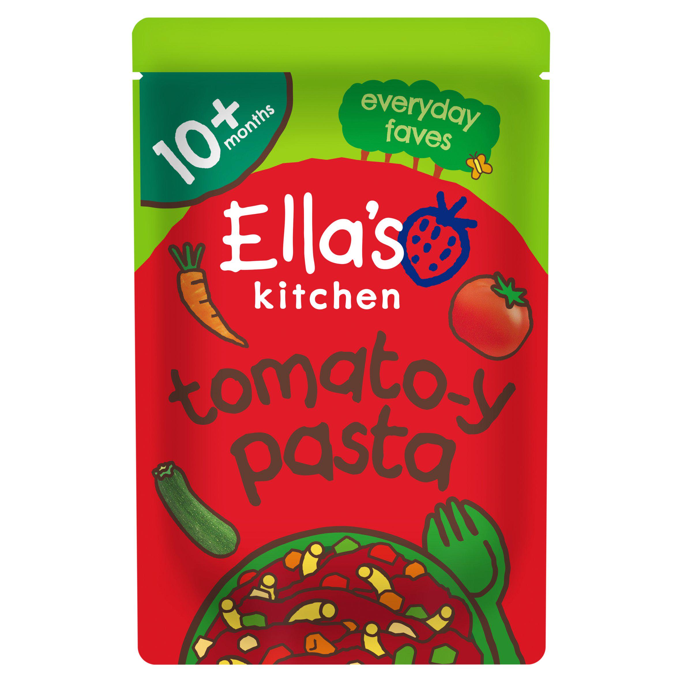 Ella's Kitchen Tomato-y Pasta Baby Food Pouch 10+ Months