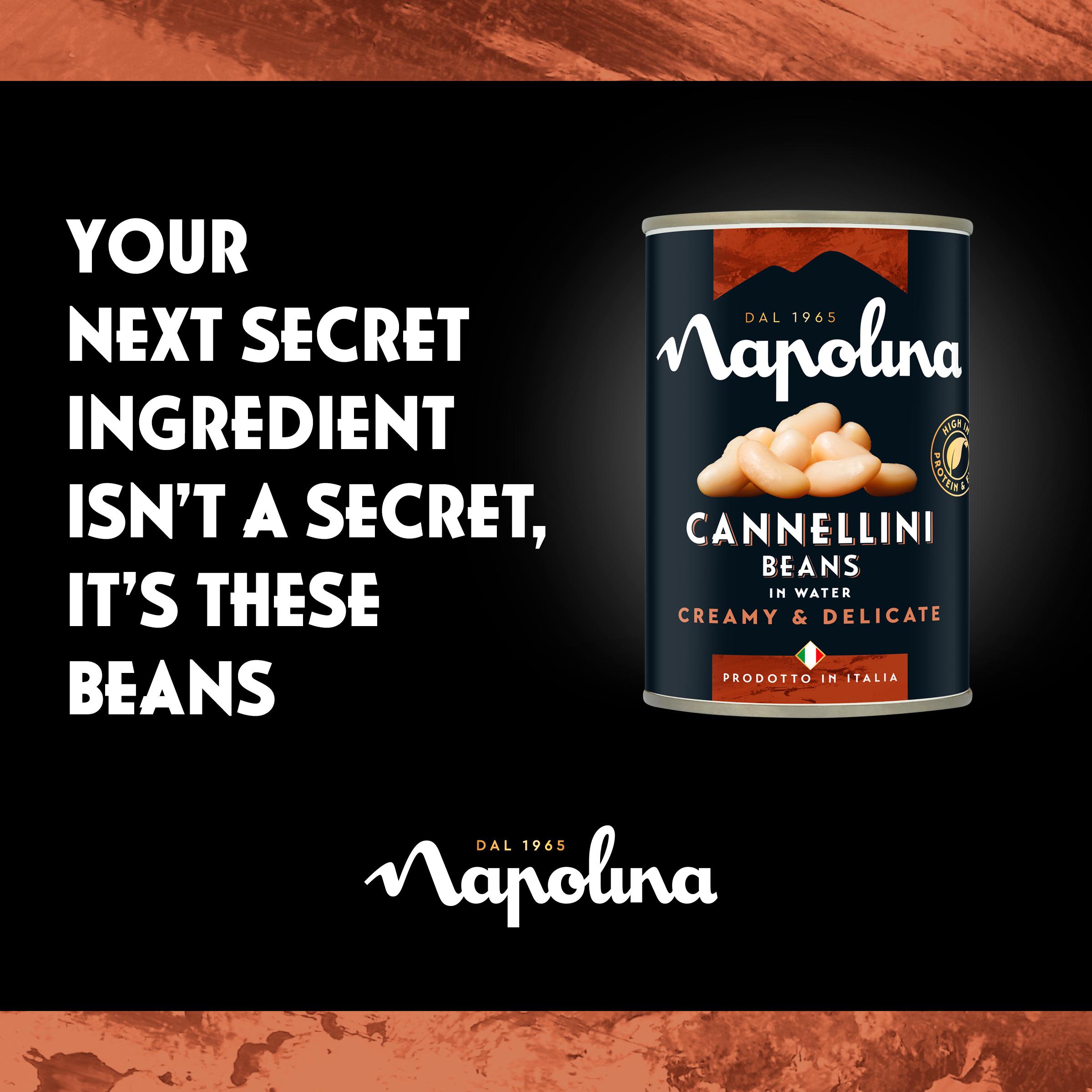 Napolina Cannellini Beans 400g (240g*) thumbnail 2