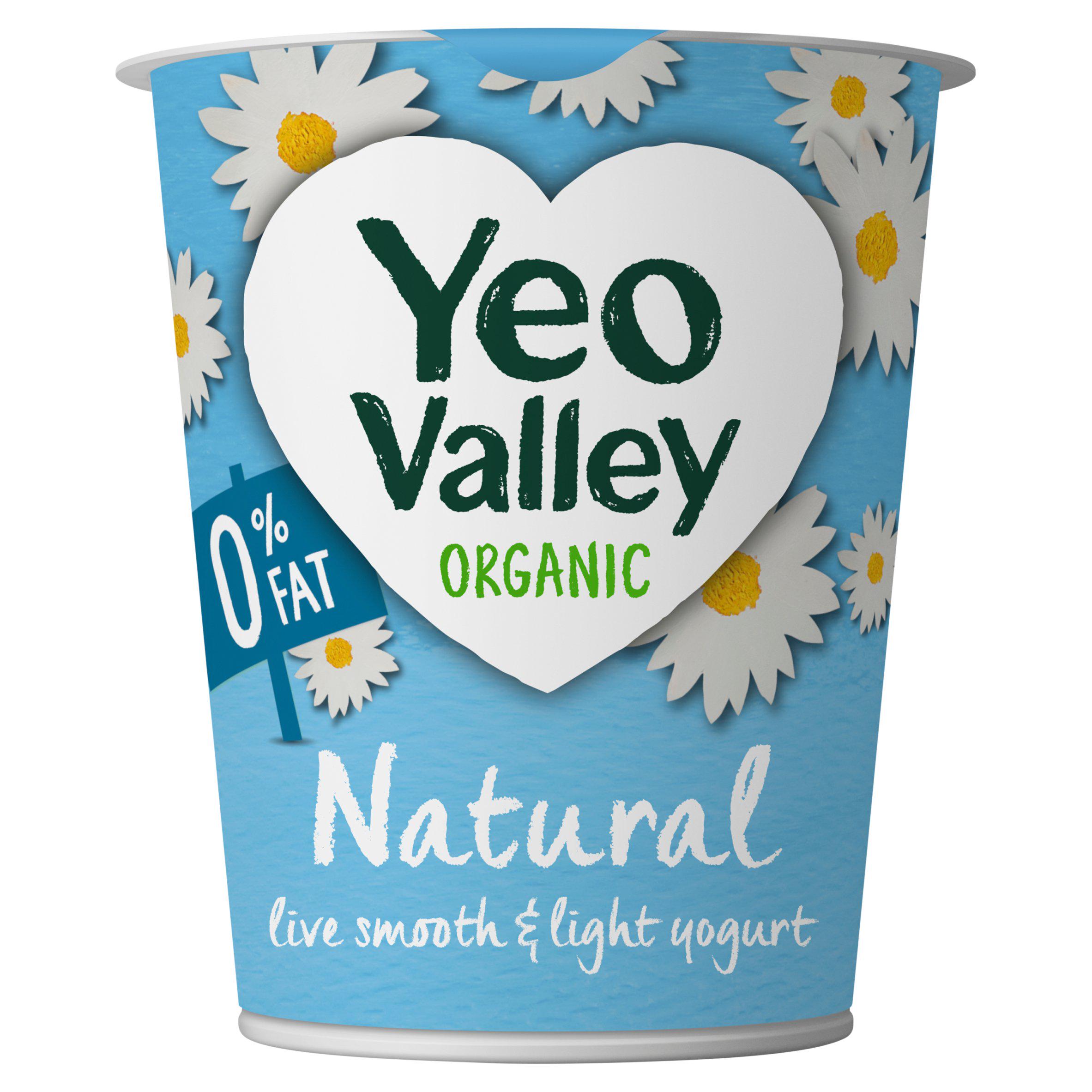 Yeo Valley Organic 0% Fat Natural Yoghurt